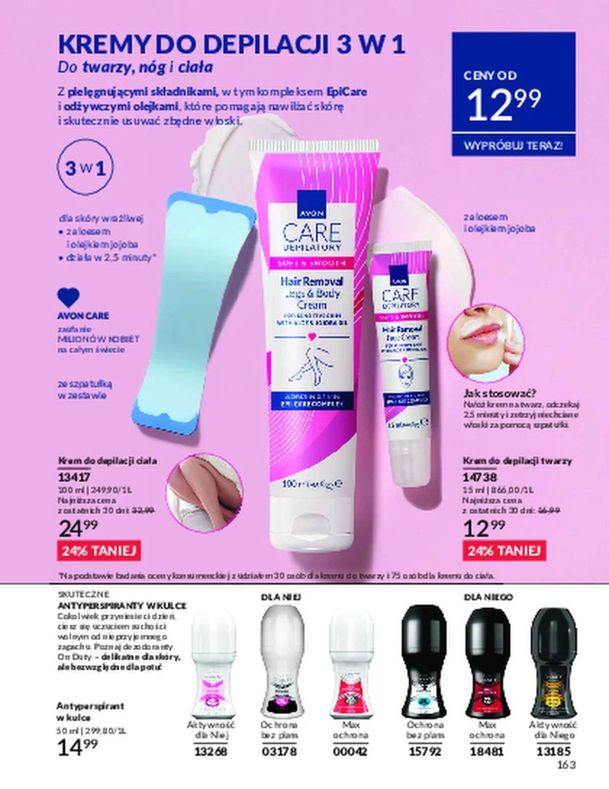 Gazetka promocyjna Avon str. 163