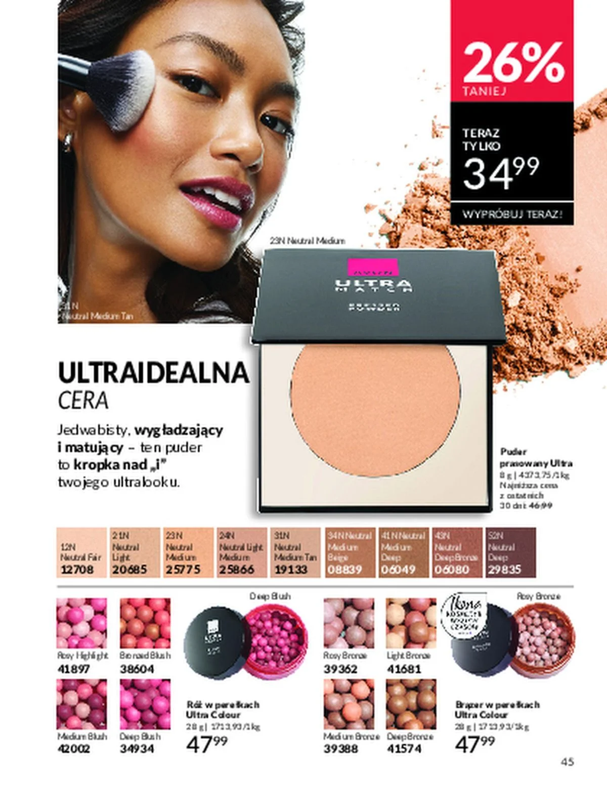 Gazetka promocyjna Avon str. 45