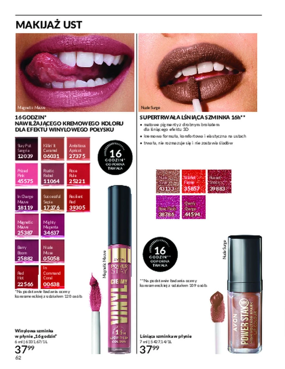 Gazetka promocyjna Avon str. 62