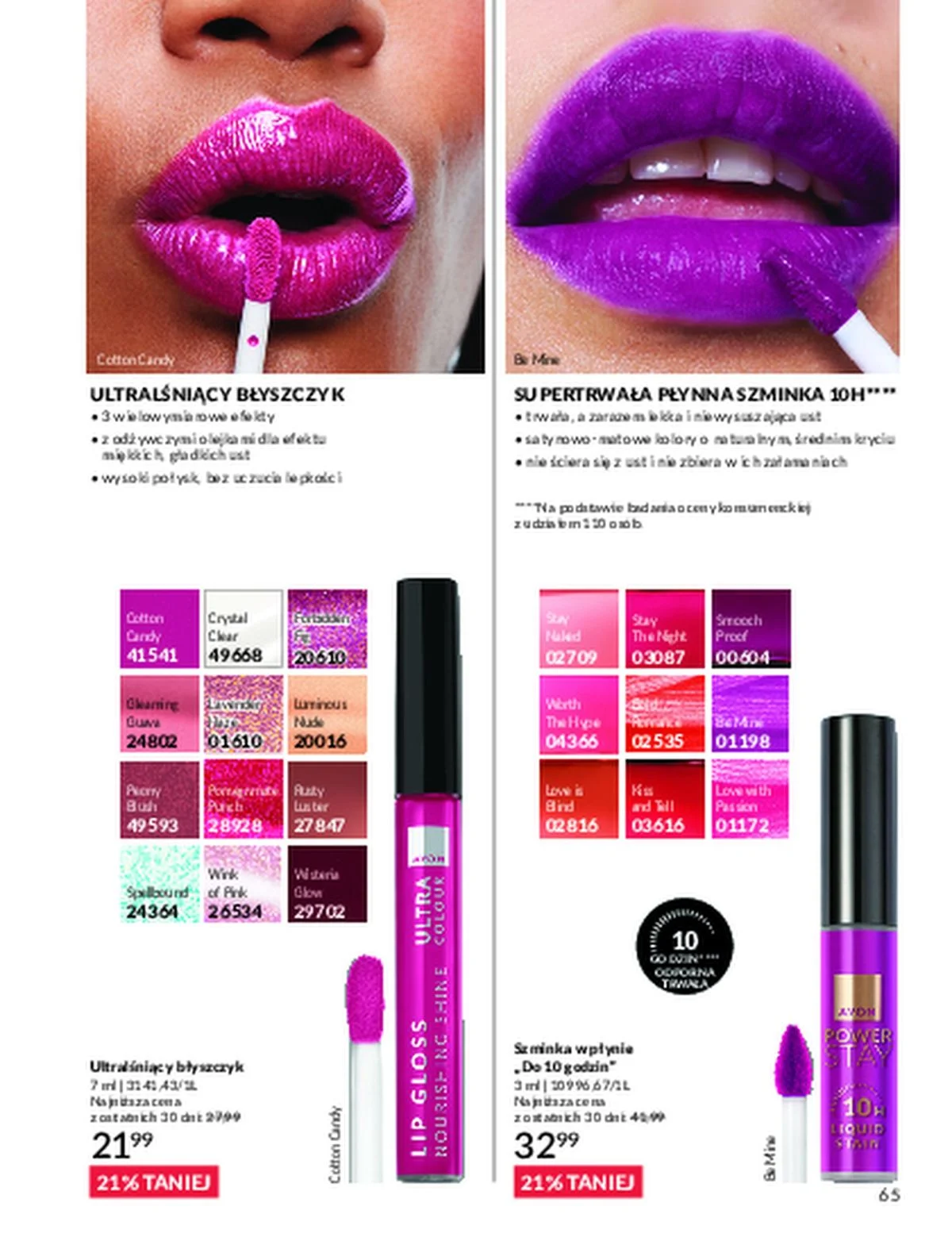 Gazetka promocyjna Avon str. 65