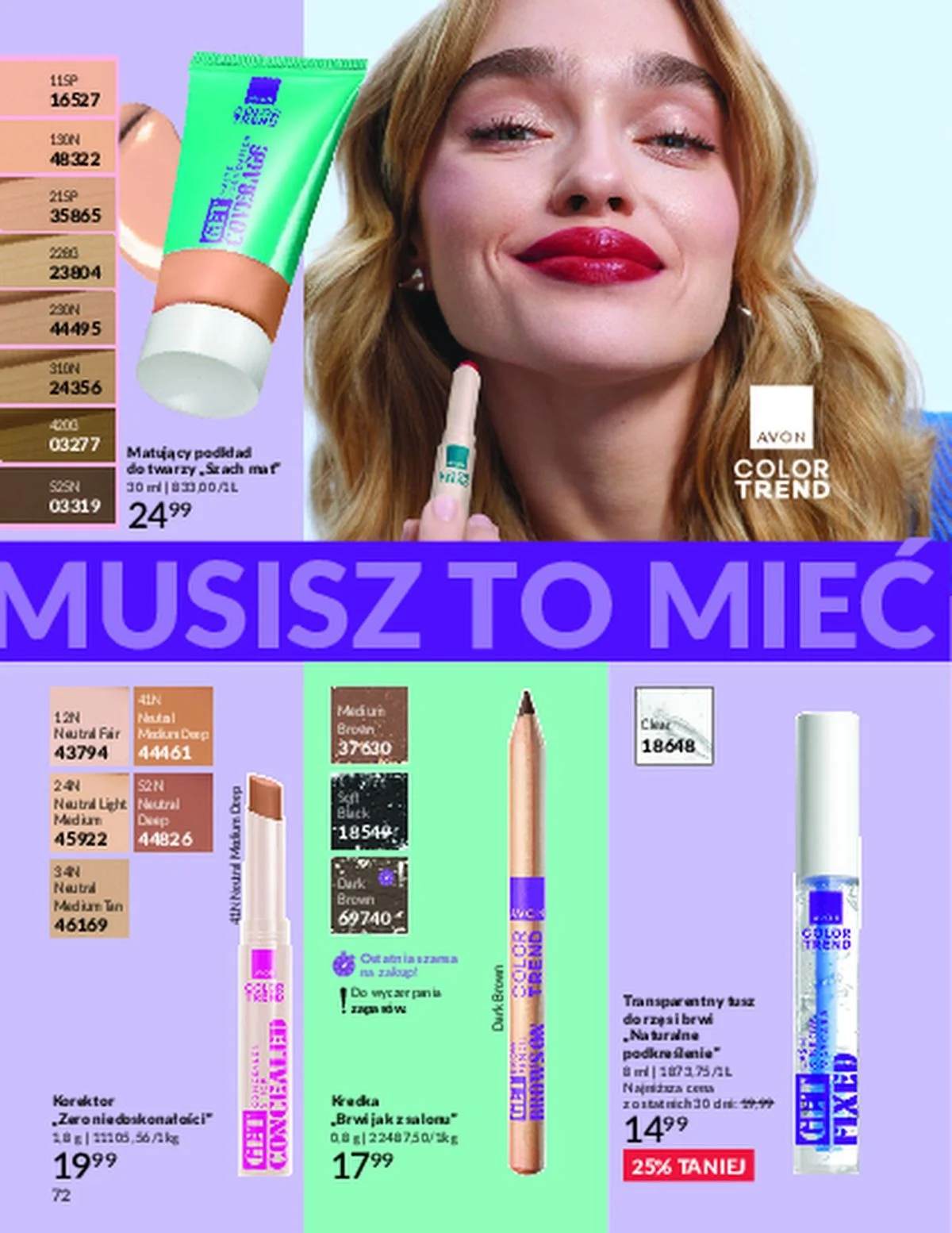 Gazetka promocyjna Avon str. 72