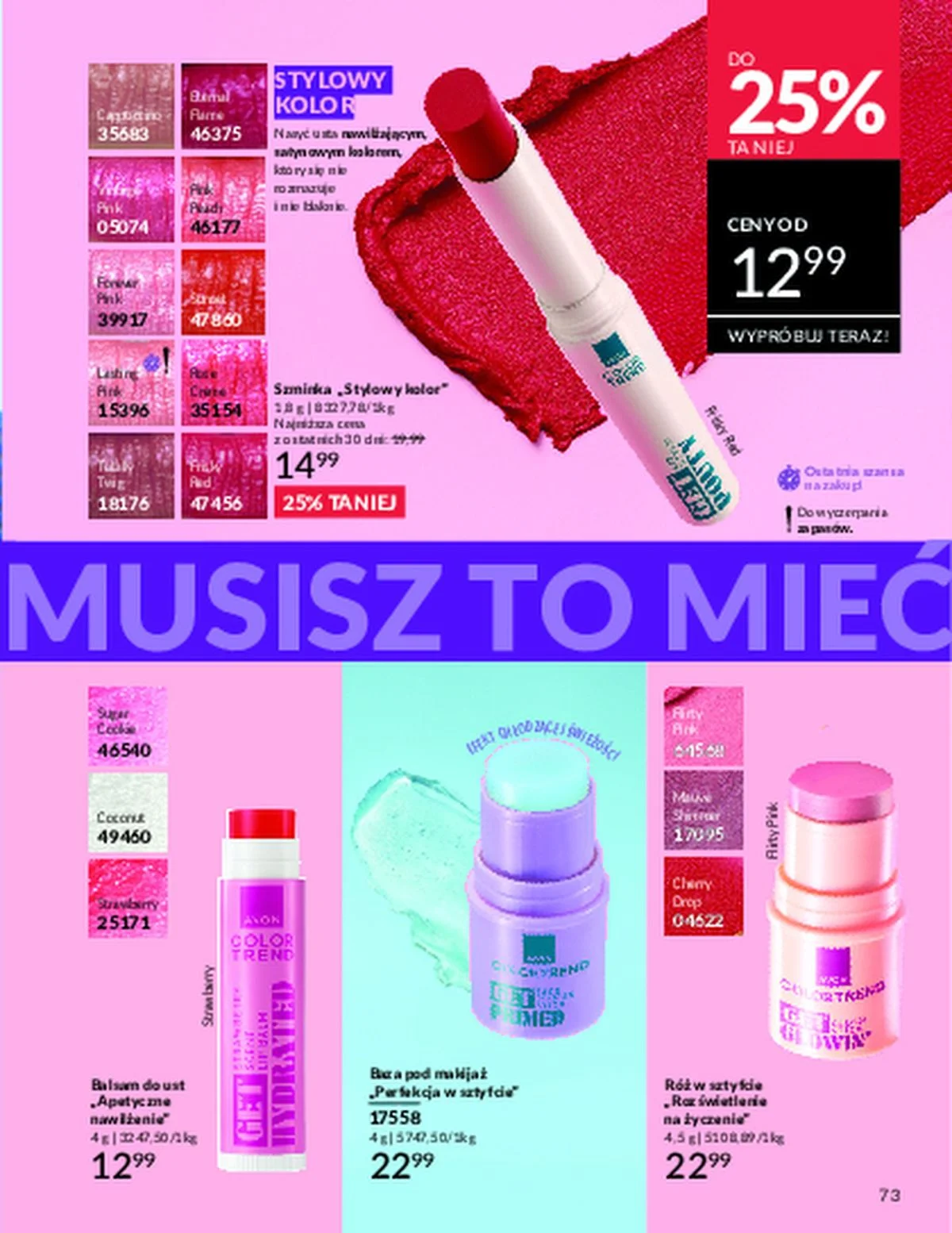 Gazetka promocyjna Avon str. 73