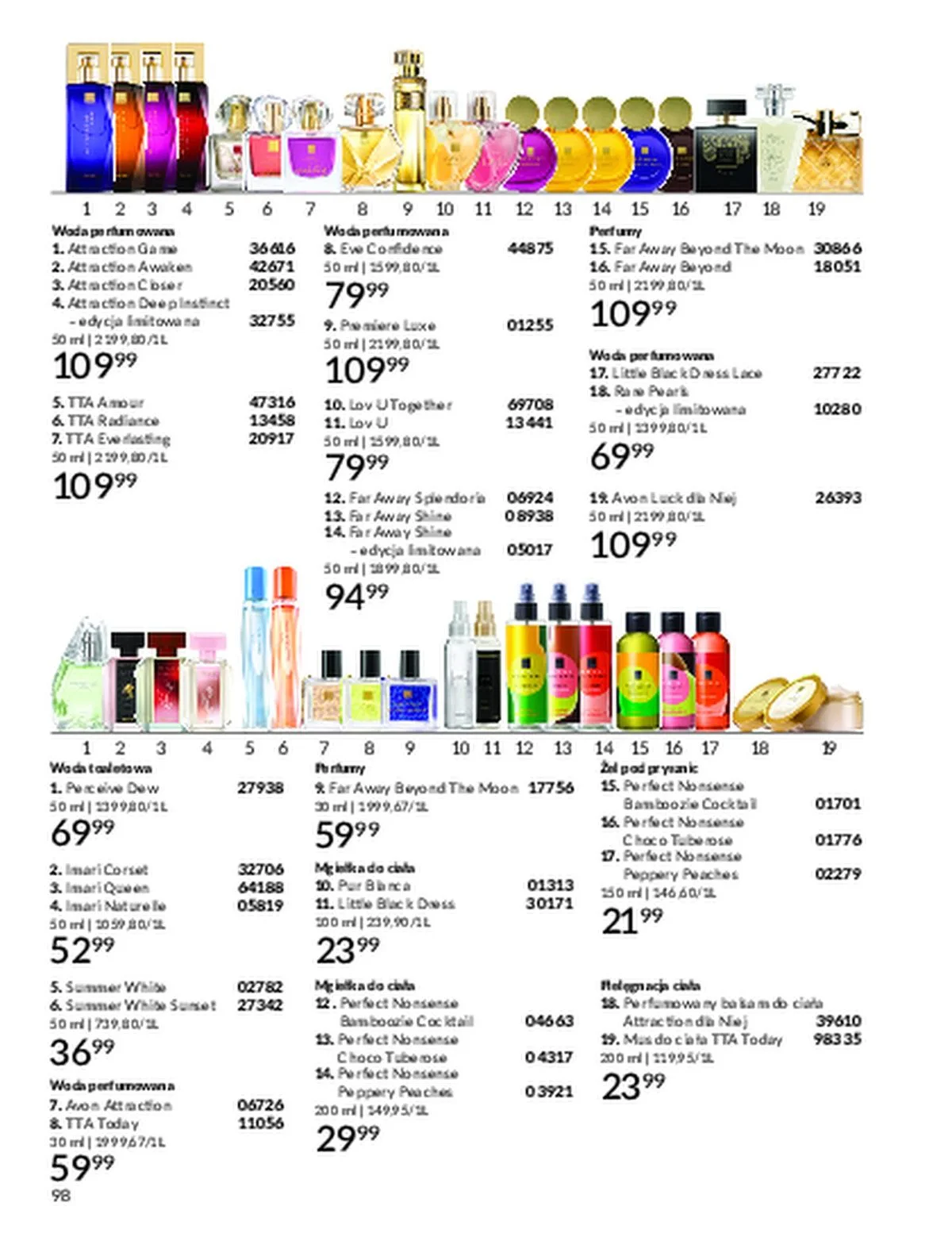 Gazetka promocyjna Avon str. 98
