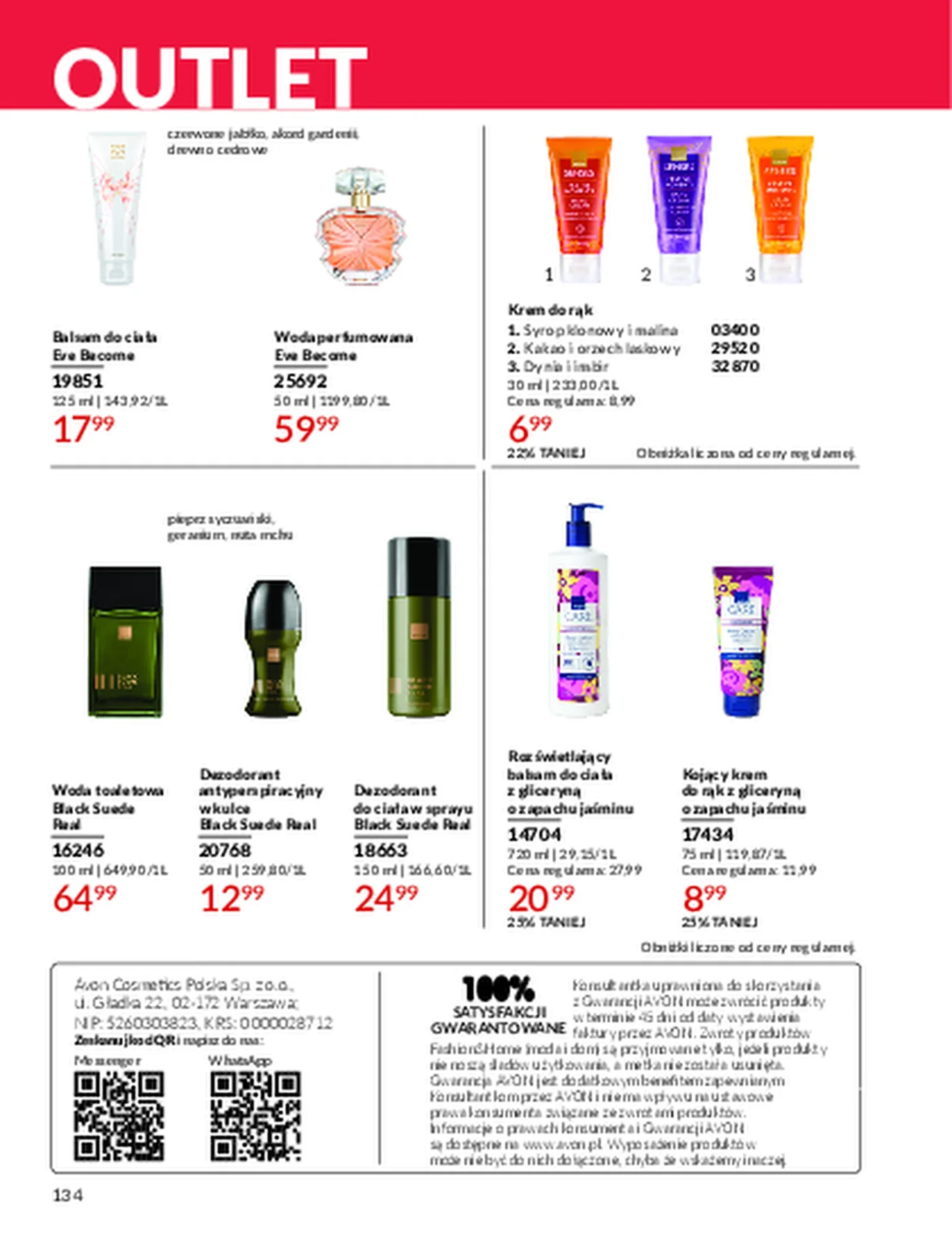 Gazetka promocyjna Avon str. 134