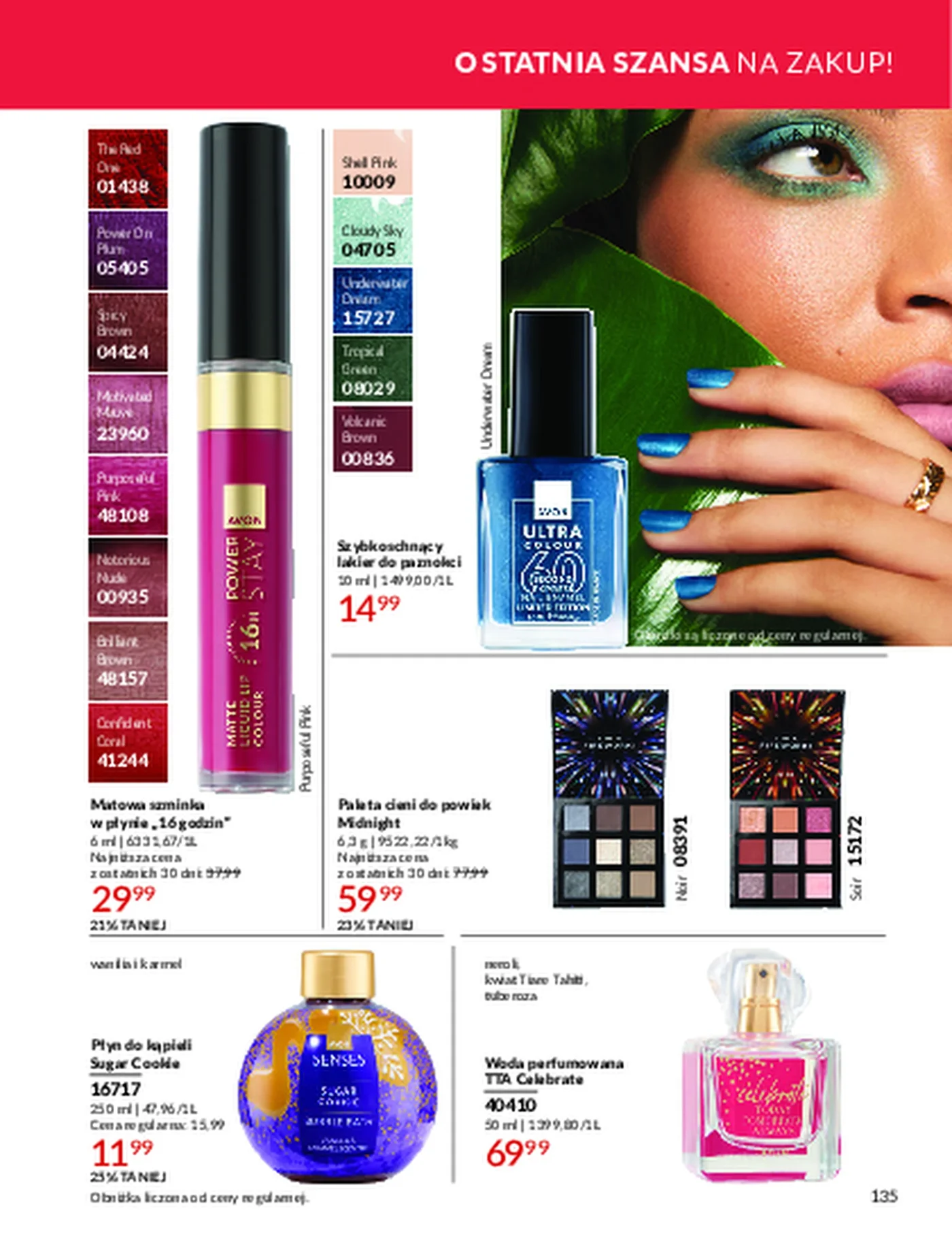 Gazetka promocyjna Avon str. 135
