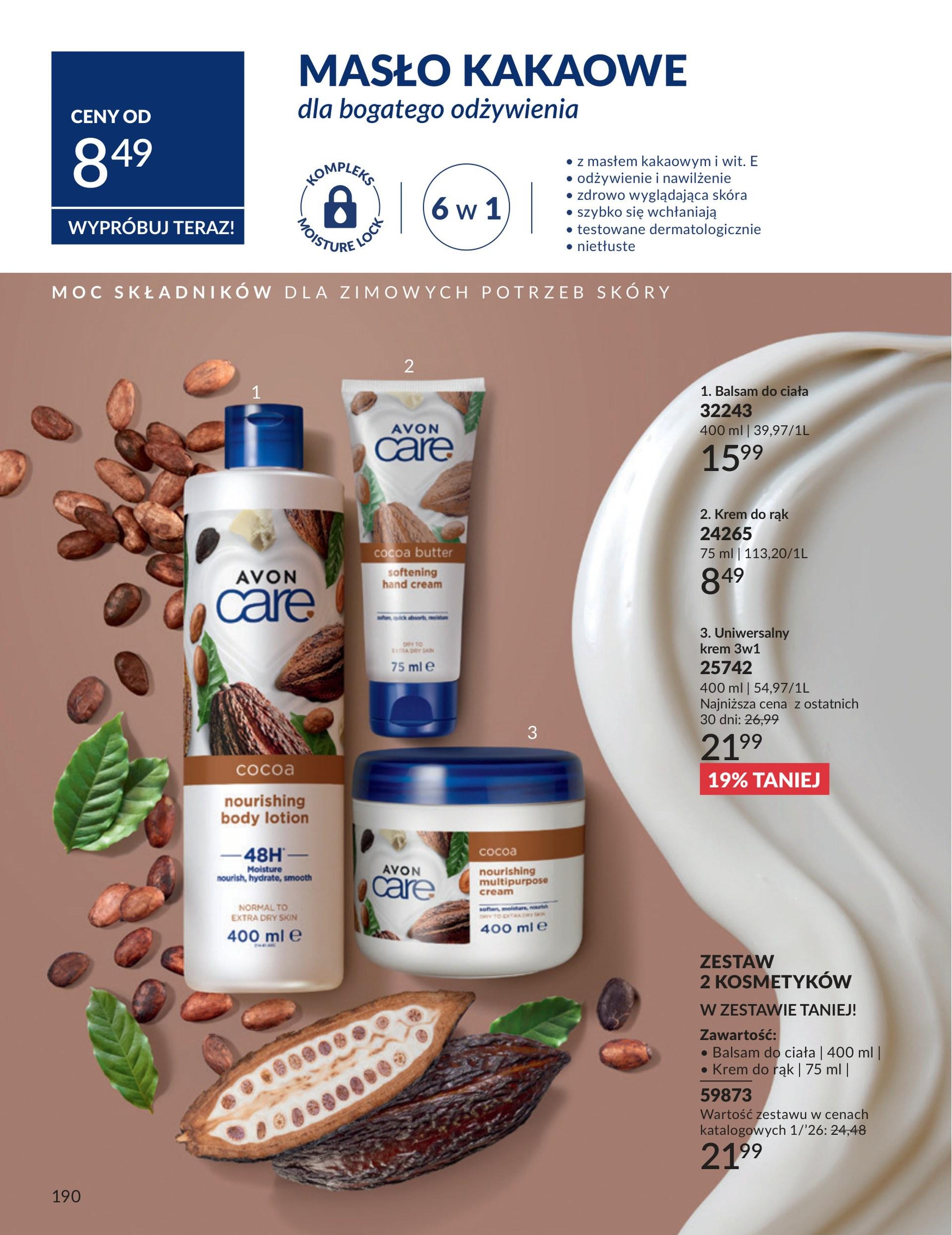 Gazetka promocyjna Avon str. 190