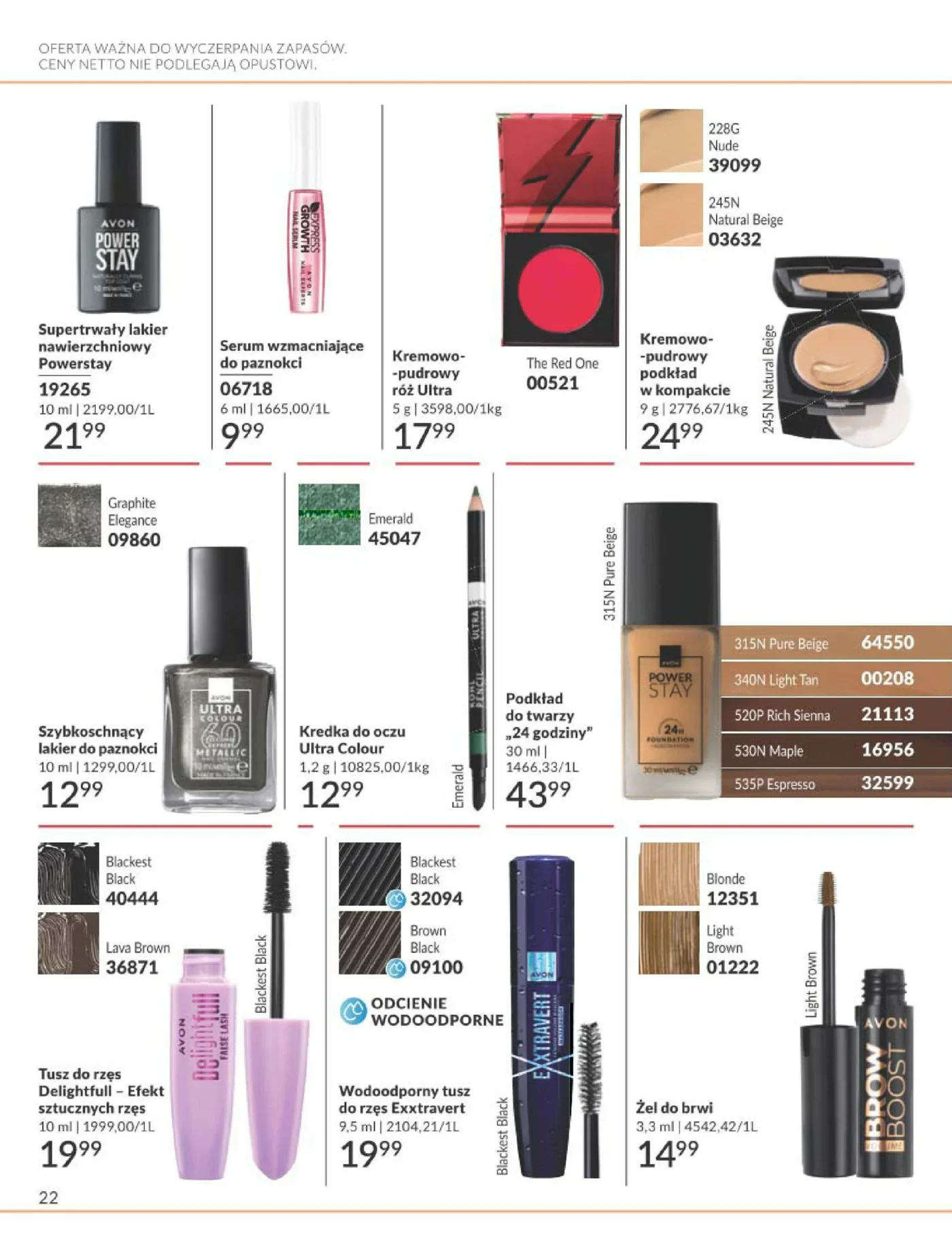 Gazetka promocyjna Avon str. 22