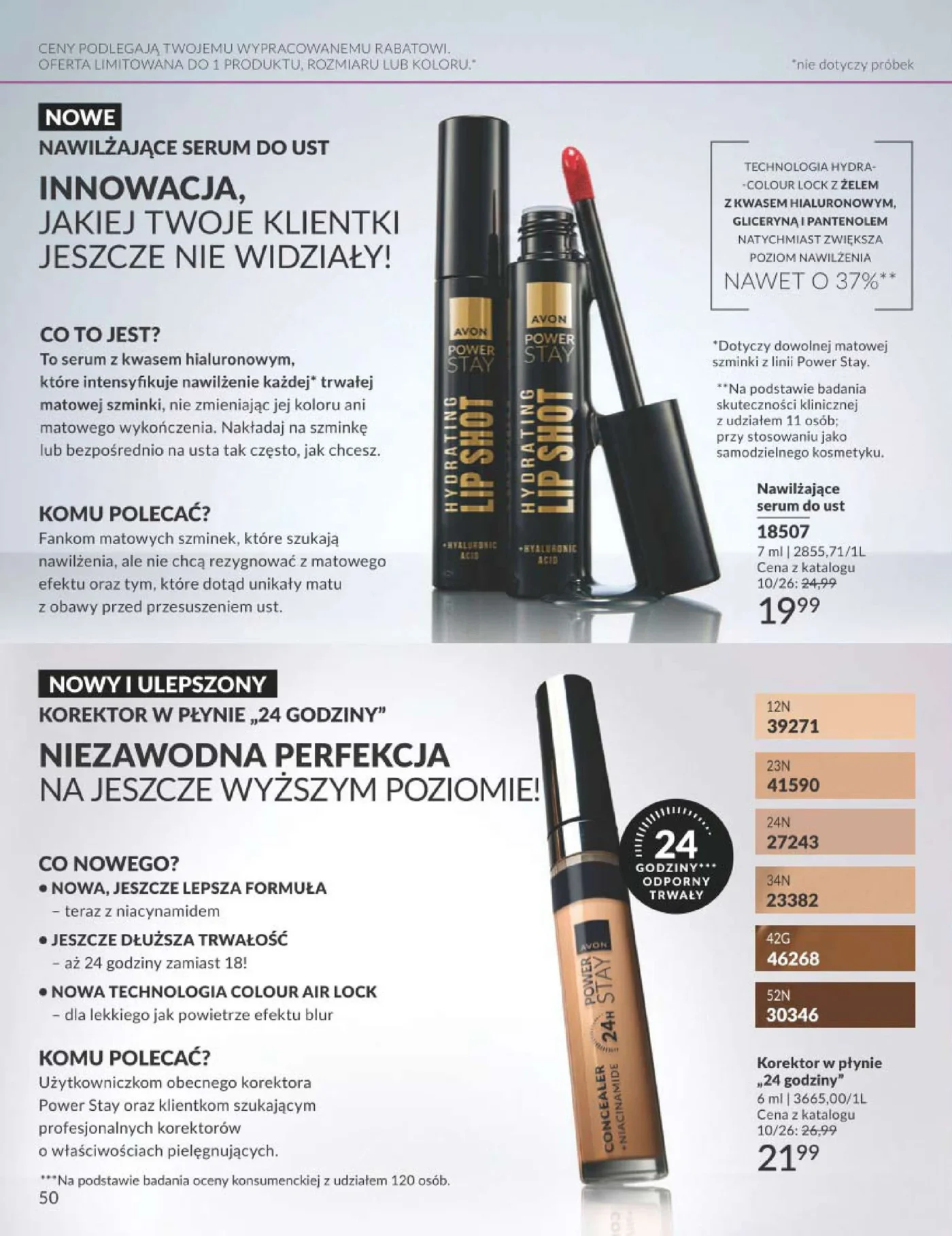 Gazetka promocyjna Avon str. 50