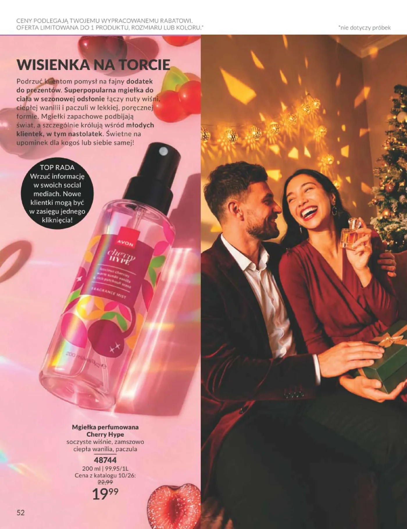 Gazetka promocyjna Avon str. 52