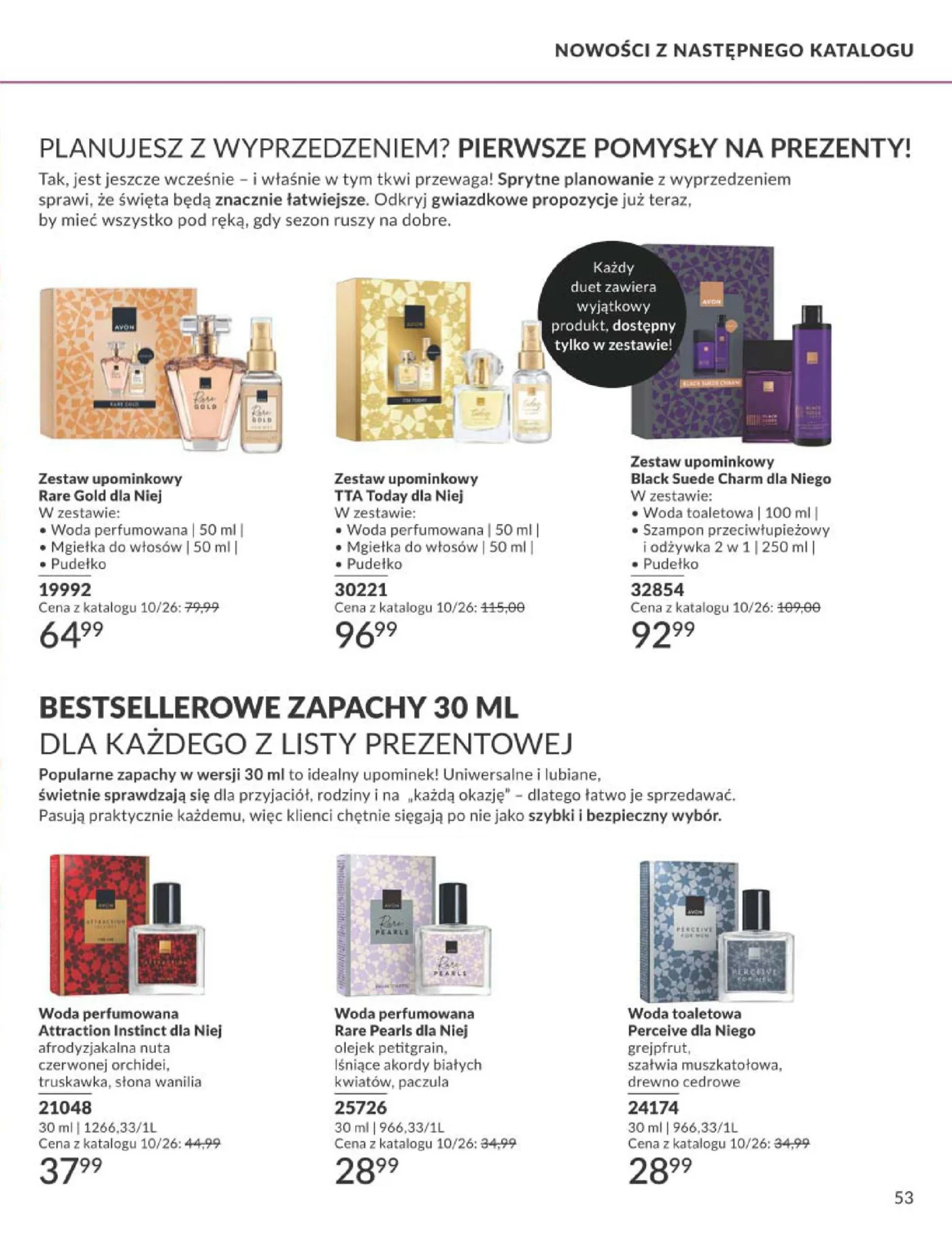 Gazetka promocyjna Avon str. 53