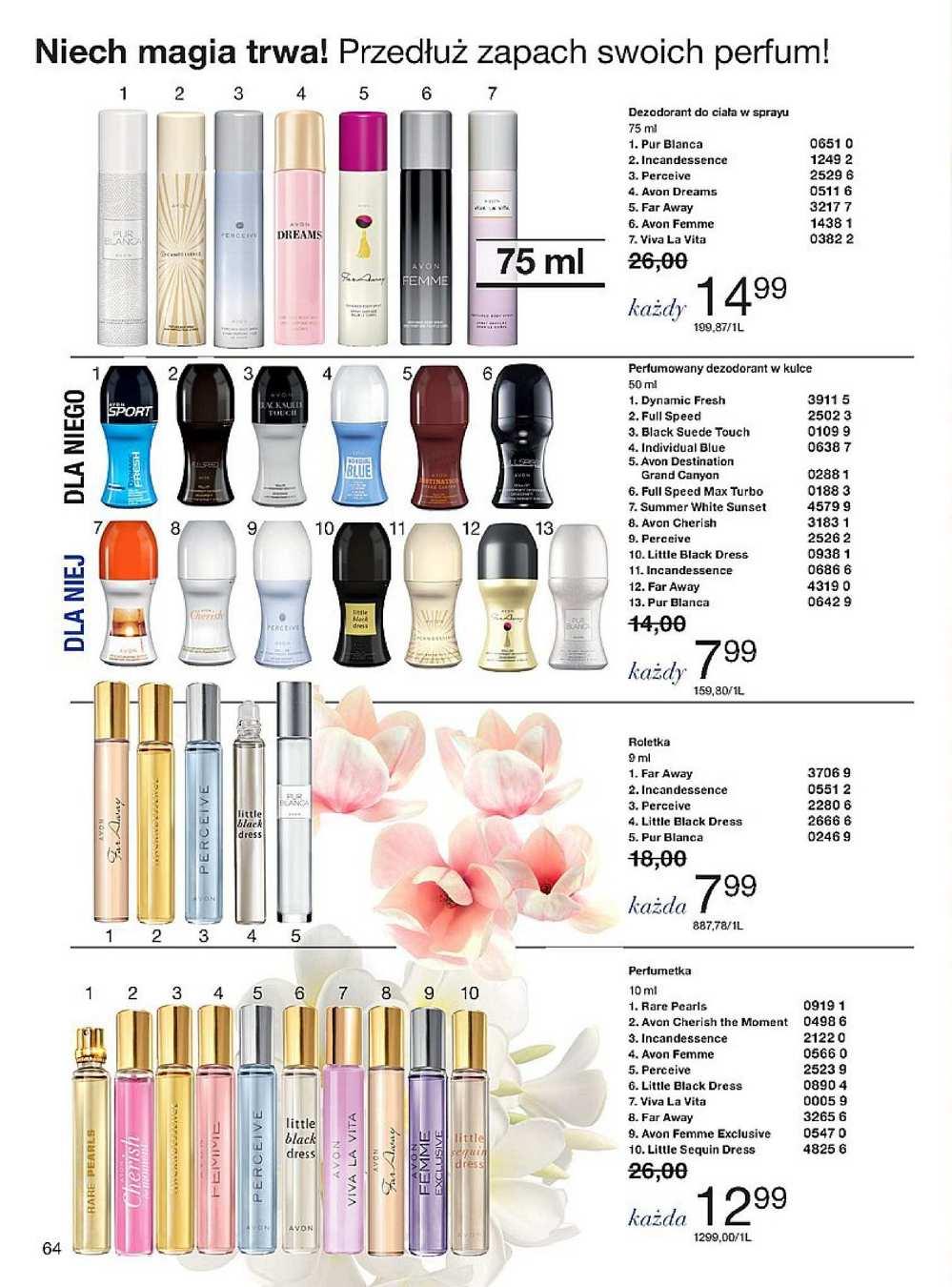 Gazetka promocyjna Avon str. 64