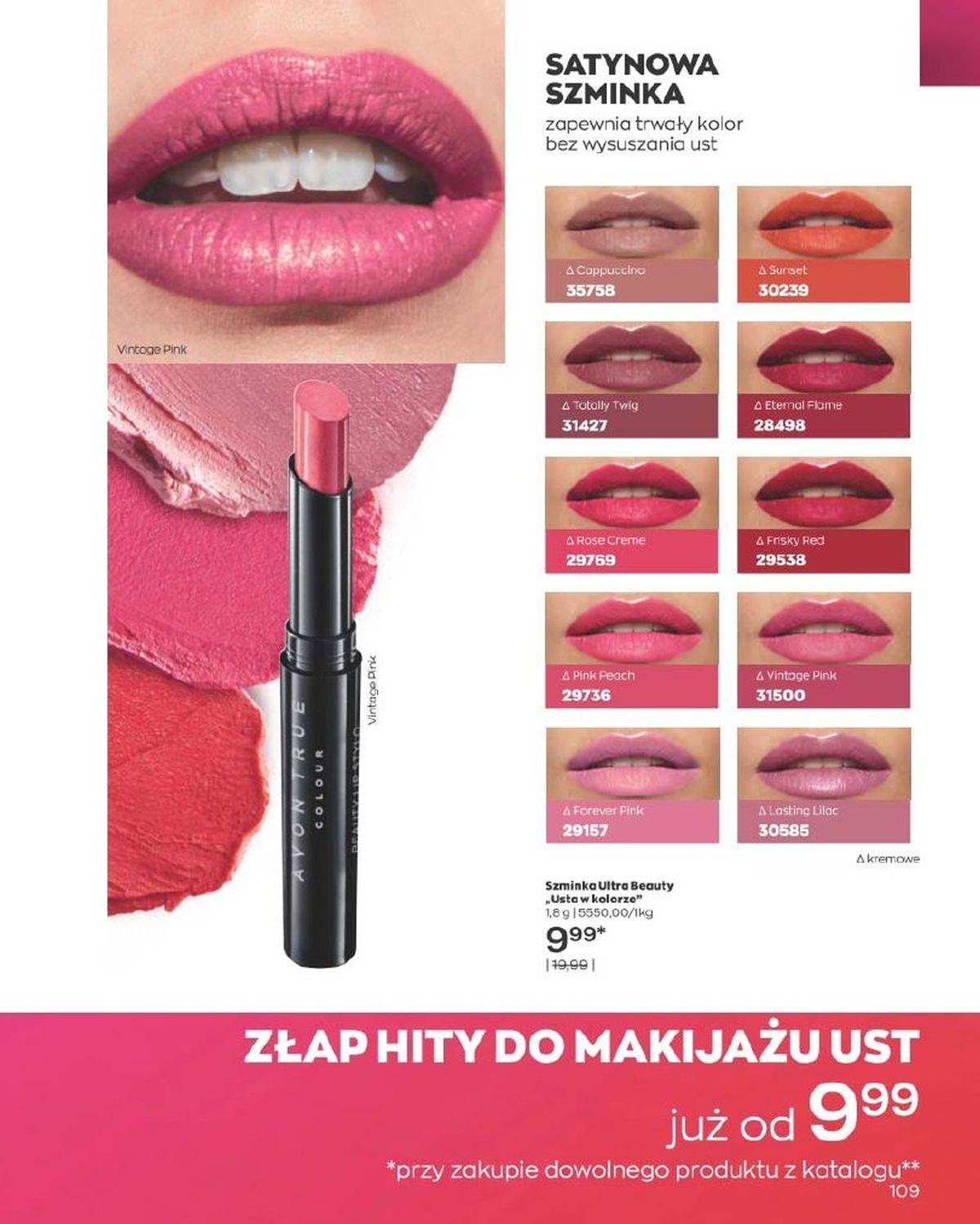 Gazetka promocyjna Avon str. 109