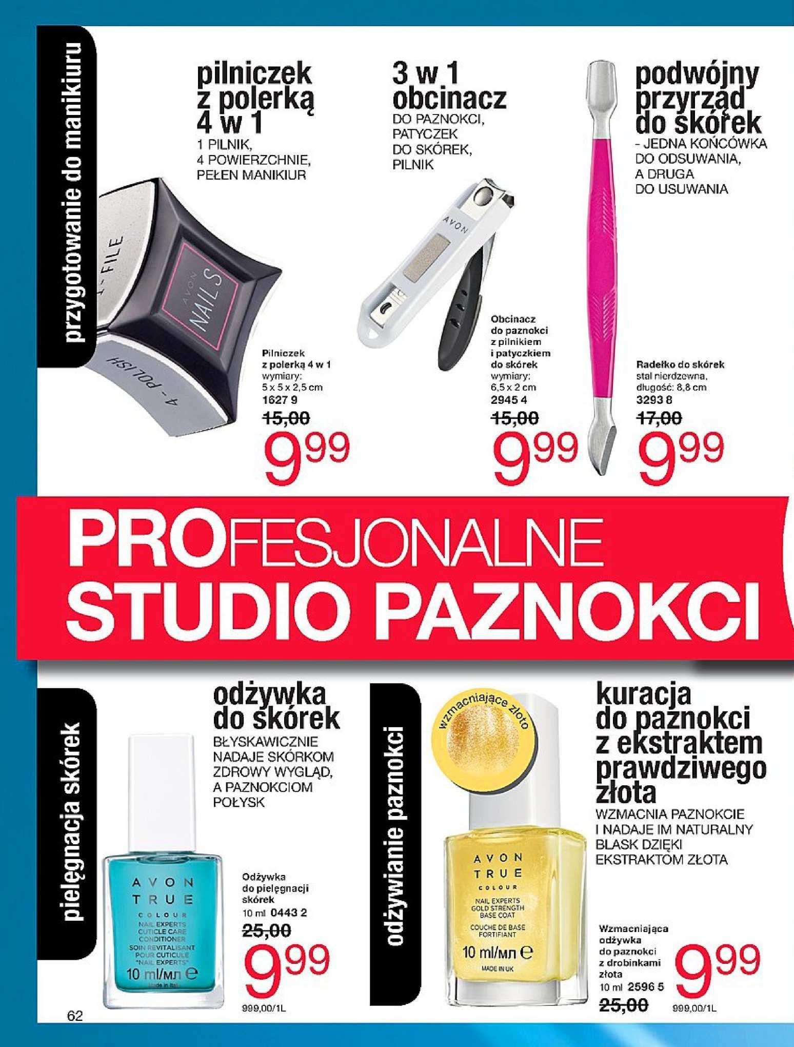 Gazetka promocyjna Avon str. 62