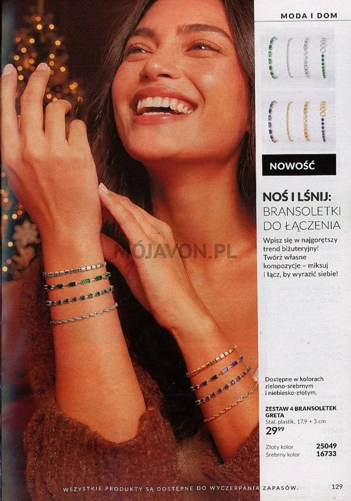 Gazetka promocyjna Avon str. 129