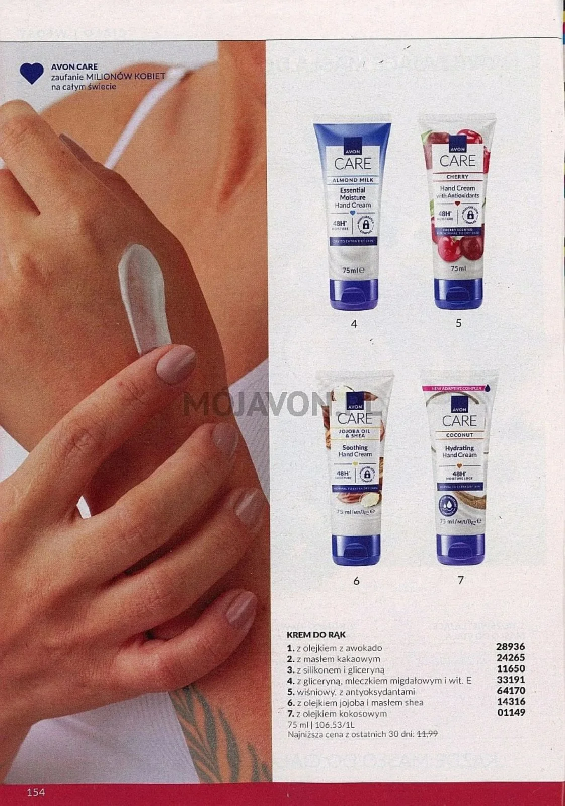 Gazetka promocyjna Avon str. 154