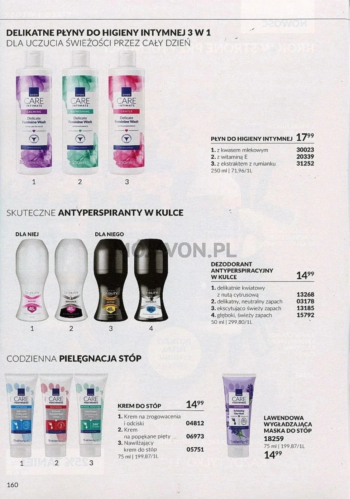 Gazetka promocyjna Avon str. 160