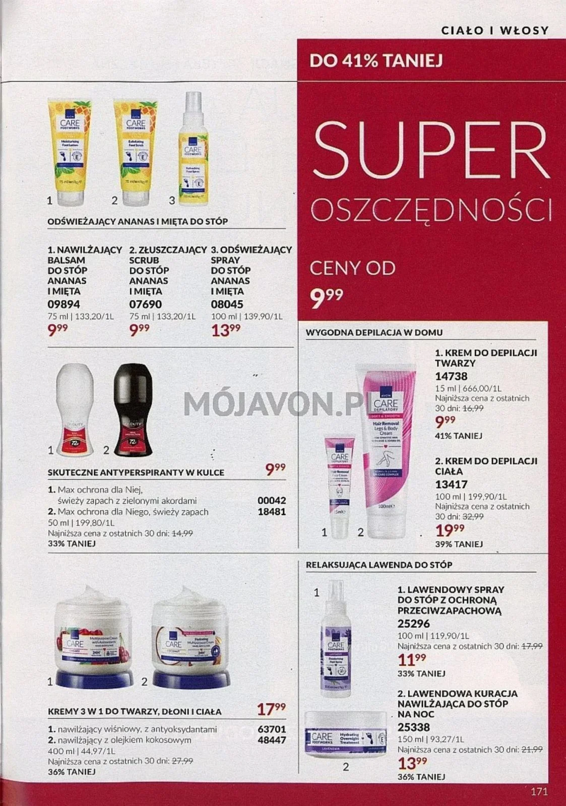 Gazetka promocyjna Avon str. 171