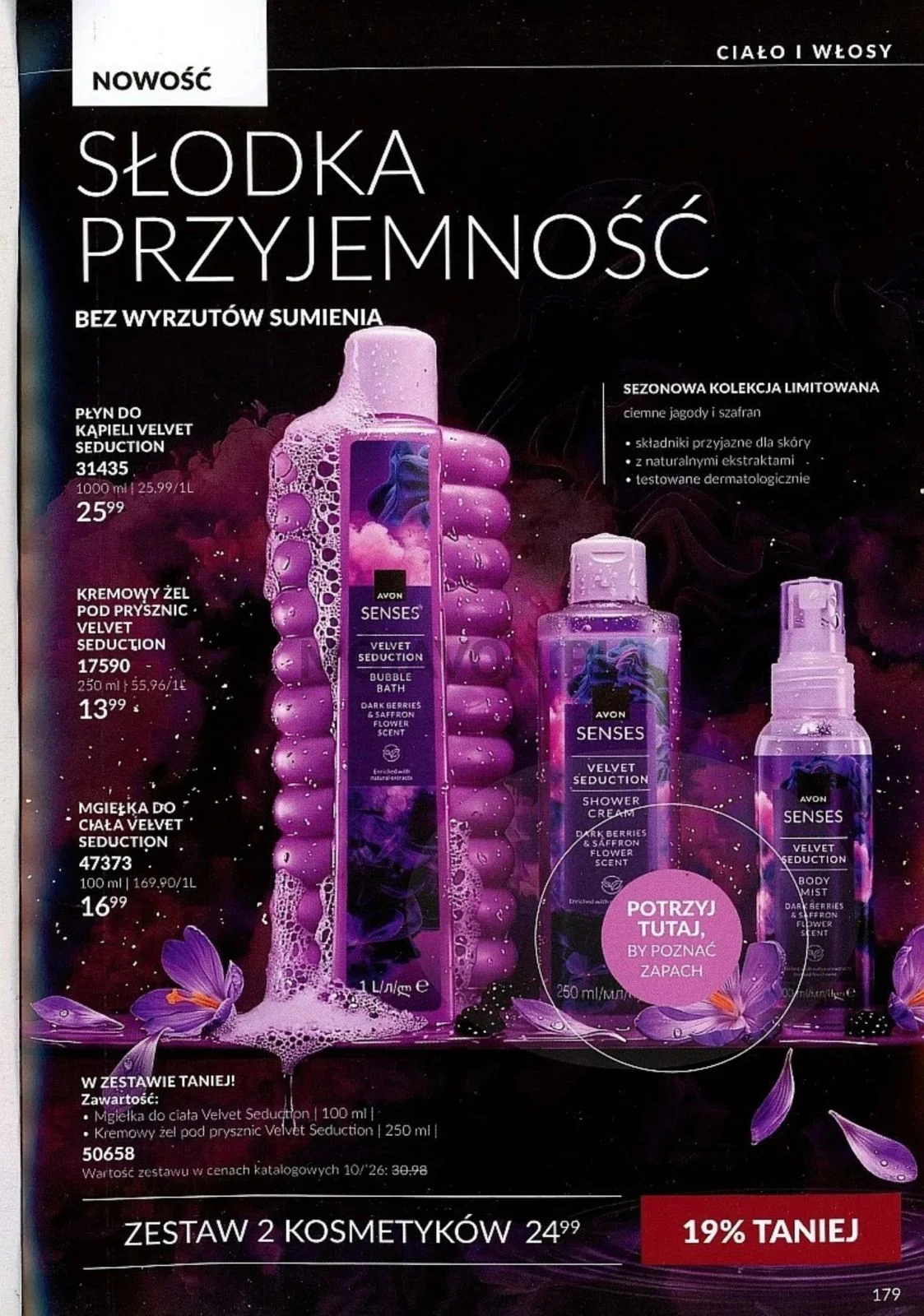 Gazetka promocyjna Avon str. 179