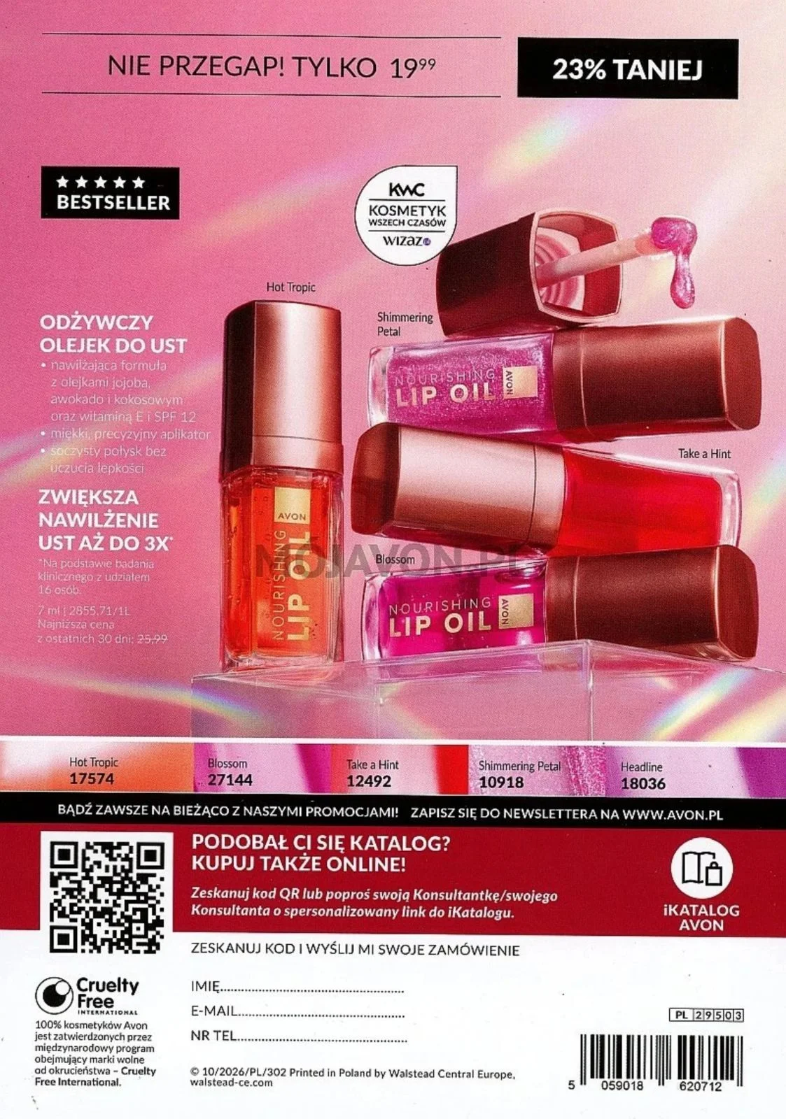 Gazetka promocyjna Avon str. 180