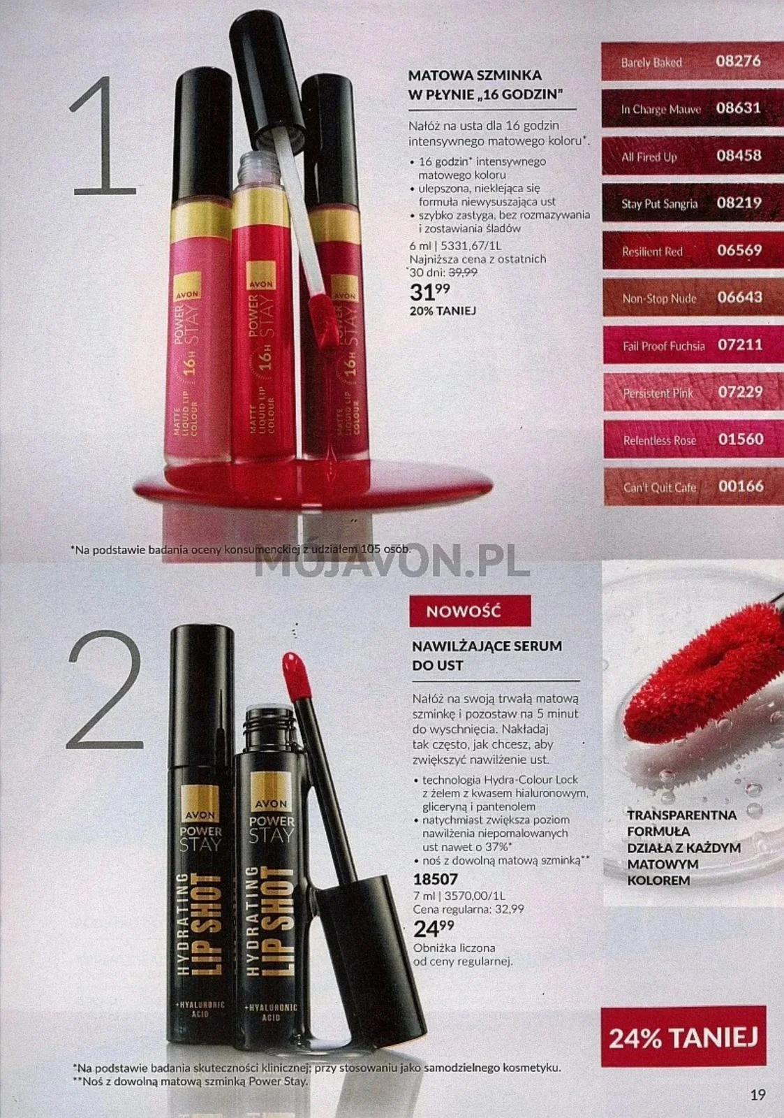 Gazetka promocyjna Avon str. 19