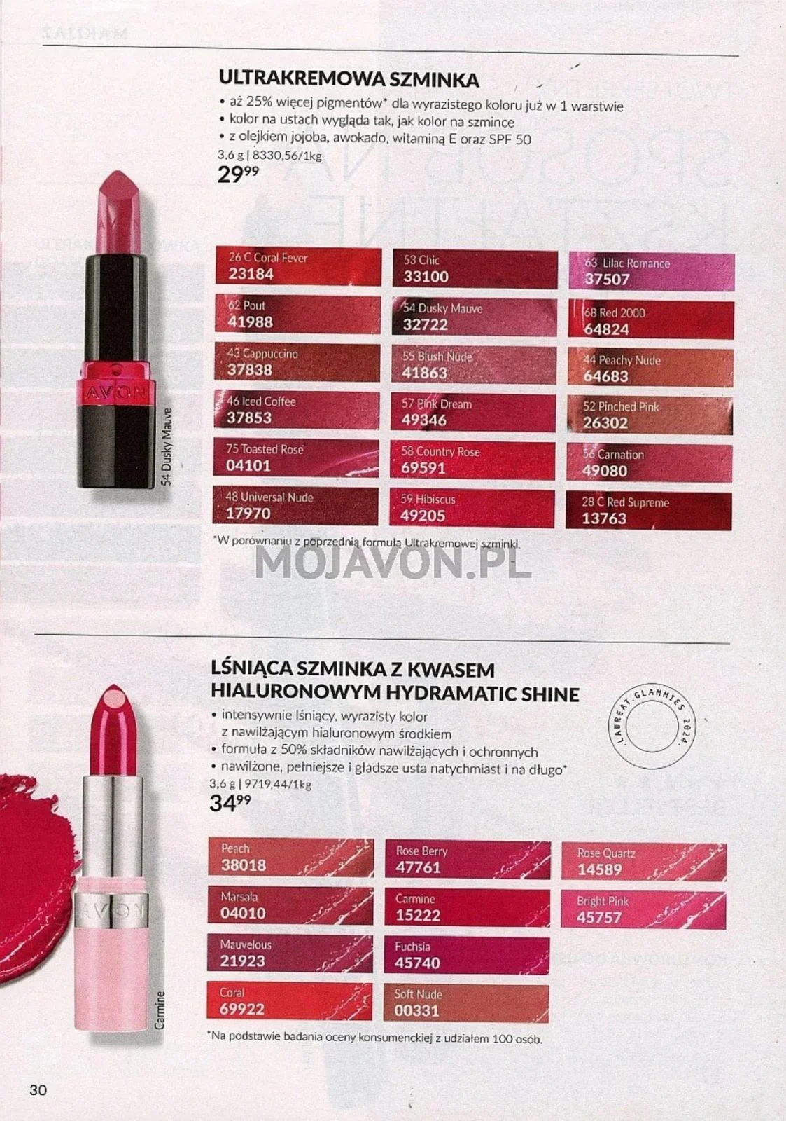 Gazetka promocyjna Avon str. 30