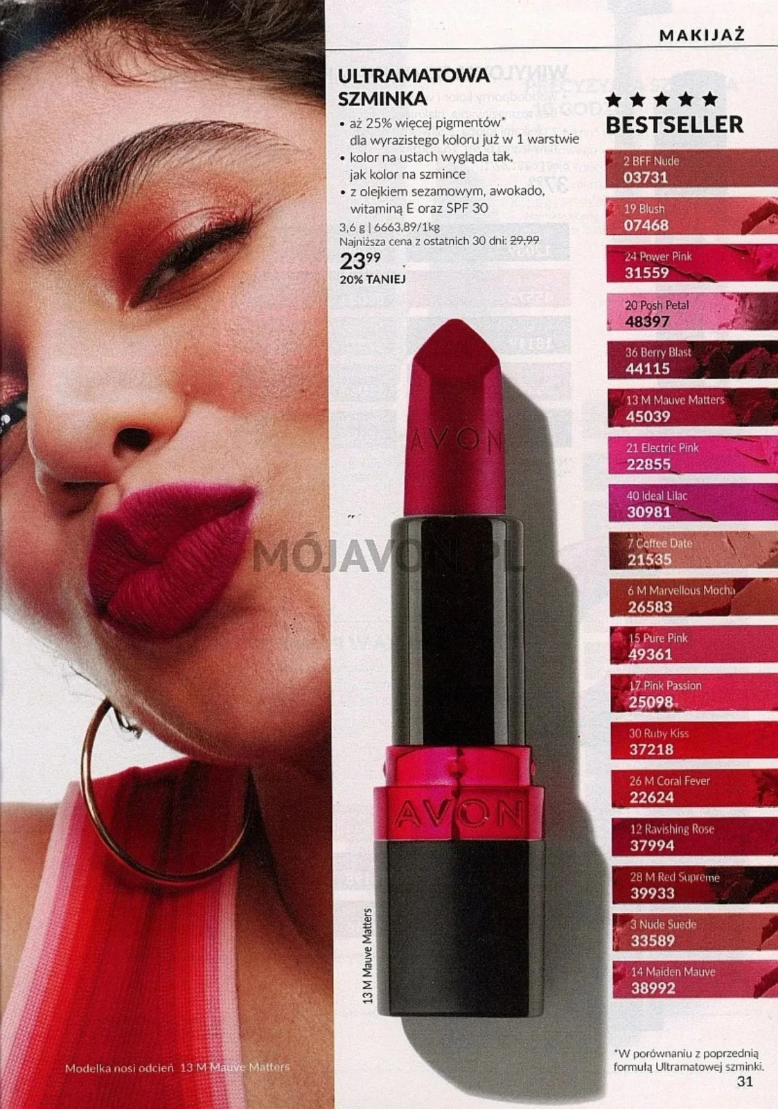 Gazetka promocyjna Avon str. 31