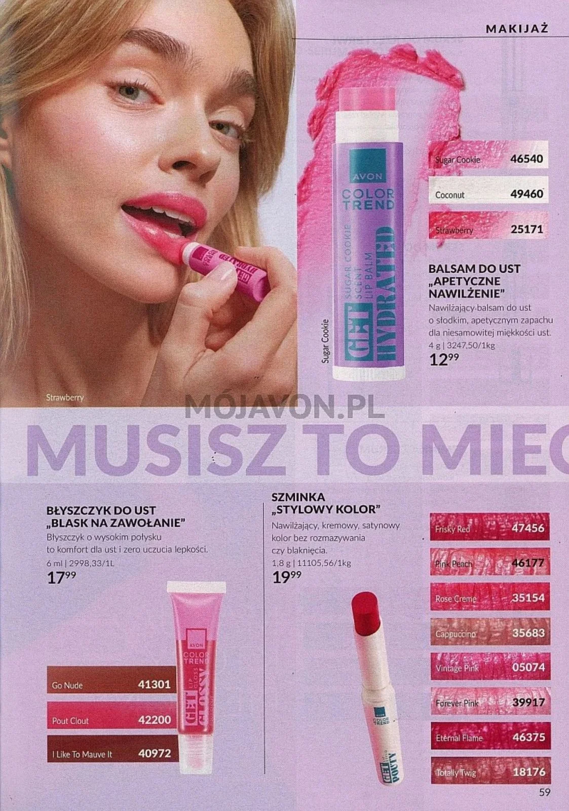 Gazetka promocyjna Avon str. 59