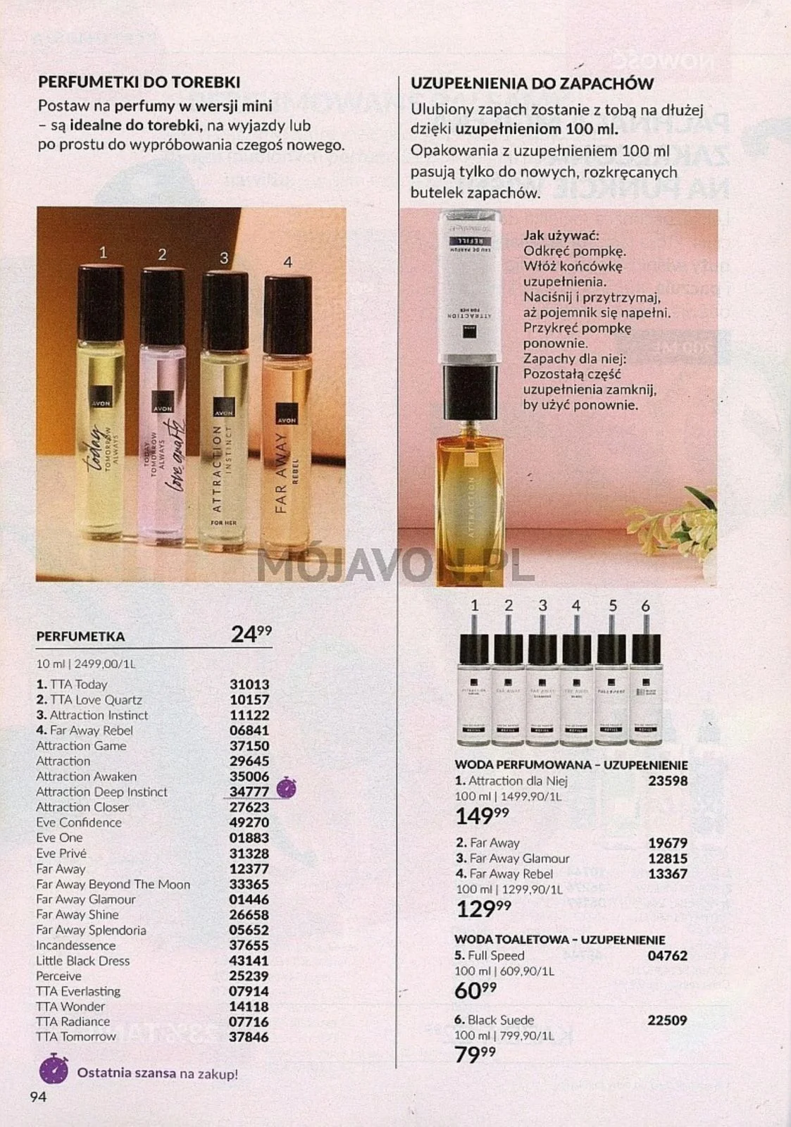 Gazetka promocyjna Avon str. 94