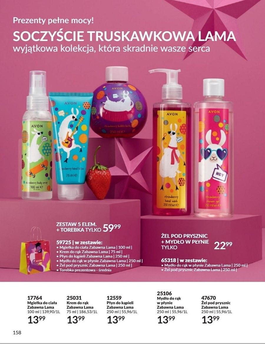 Gazetka promocyjna Avon str. 158