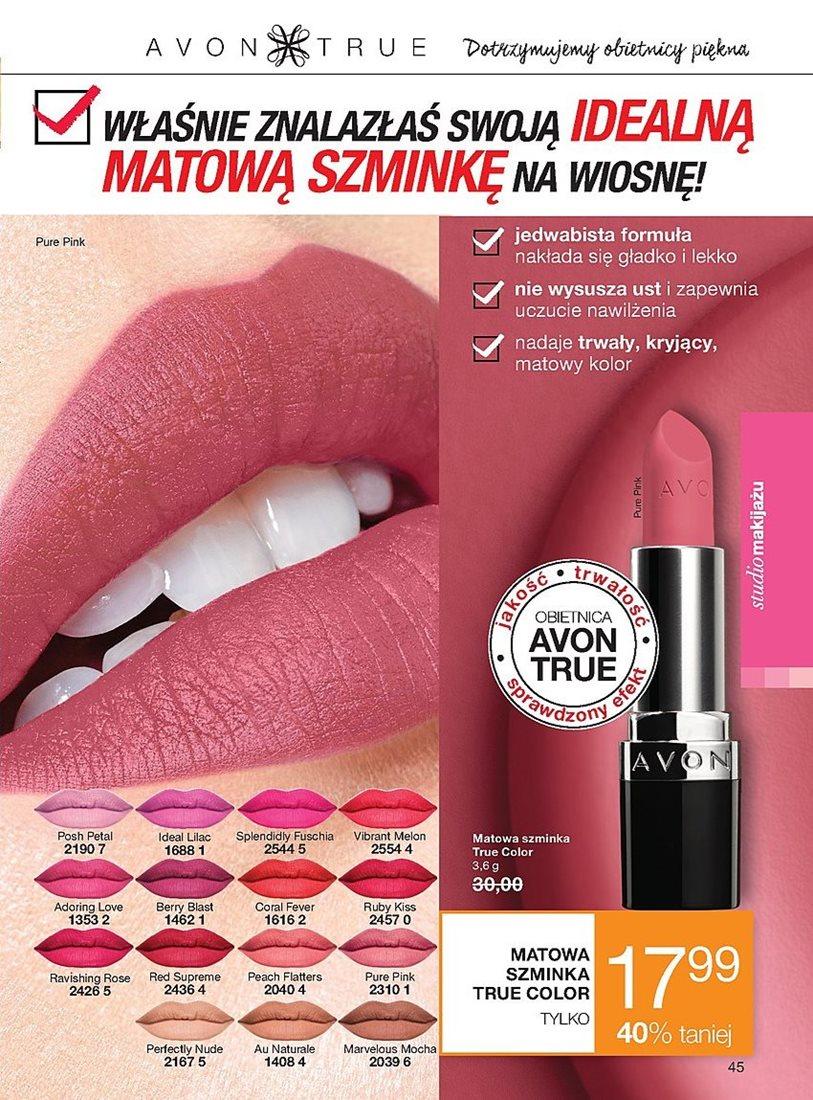 Gazetka promocyjna Avon str. 45