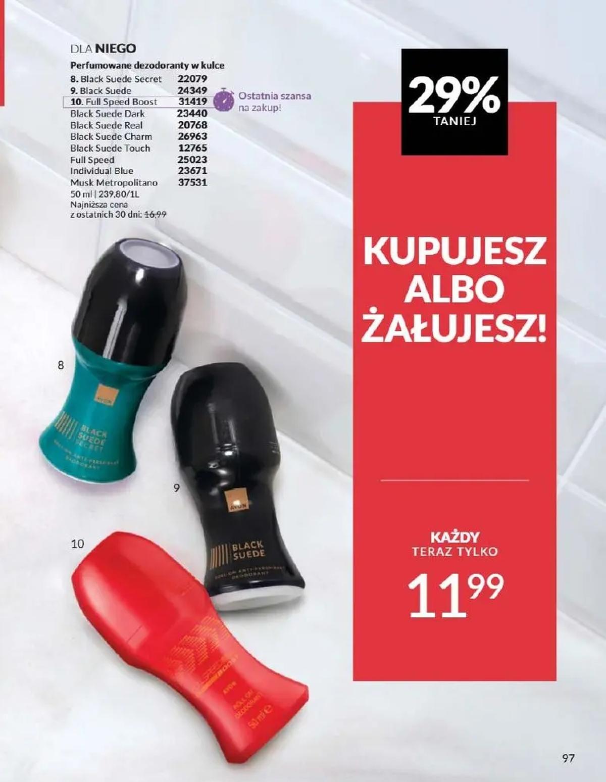 Gazetka promocyjna Avon str. 97
