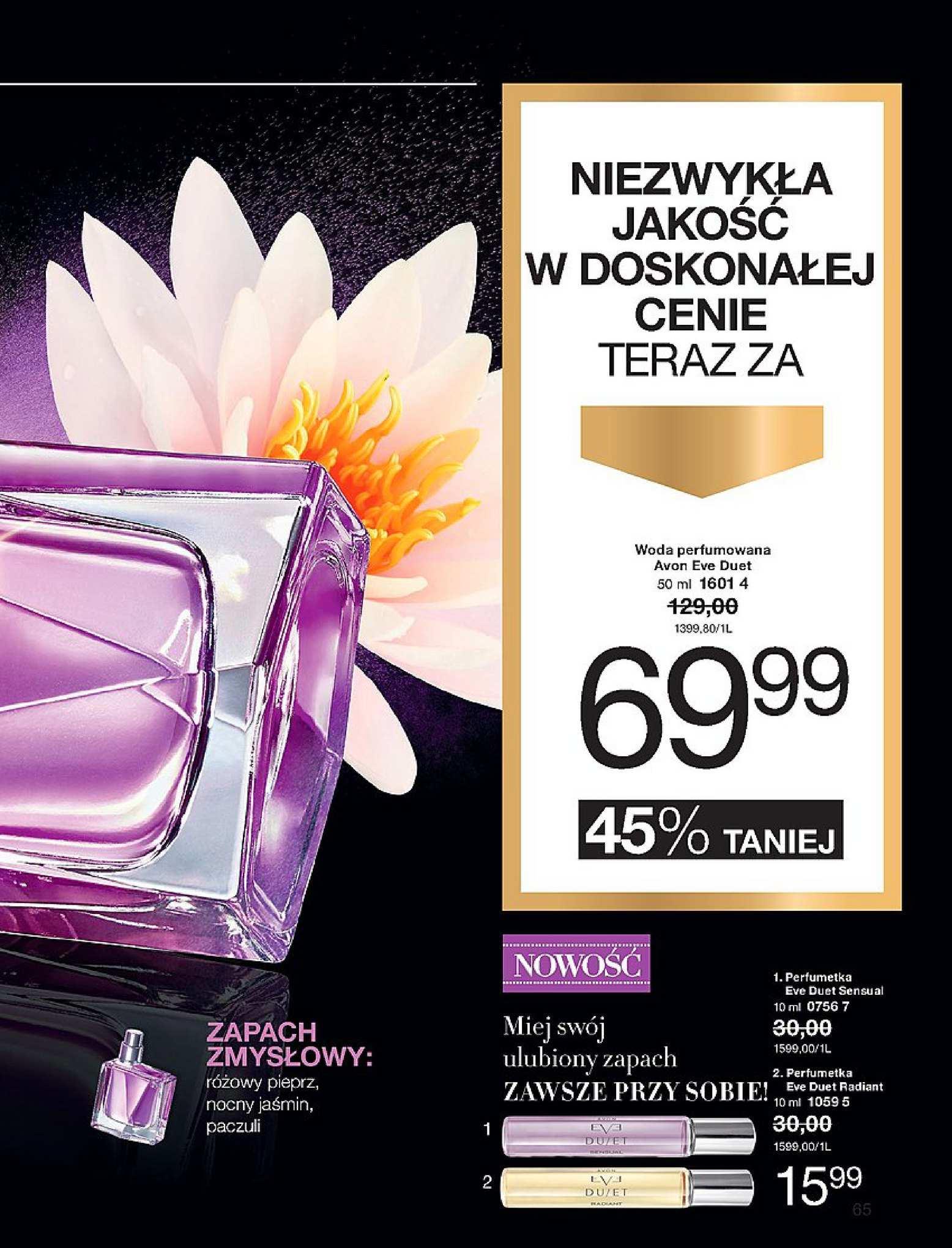 Gazetka promocyjna Avon str. 65
