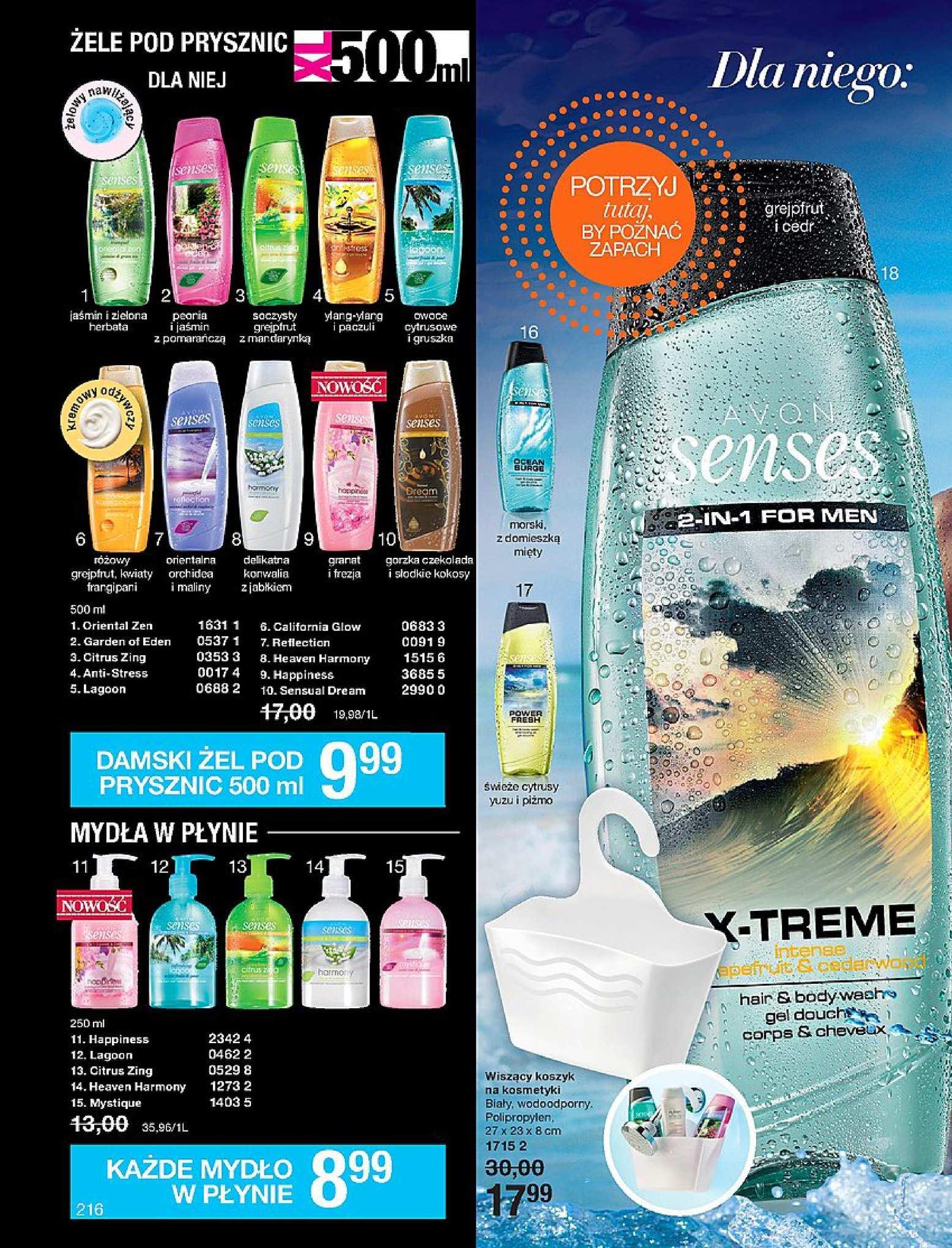 Gazetka promocyjna Avon str. 216