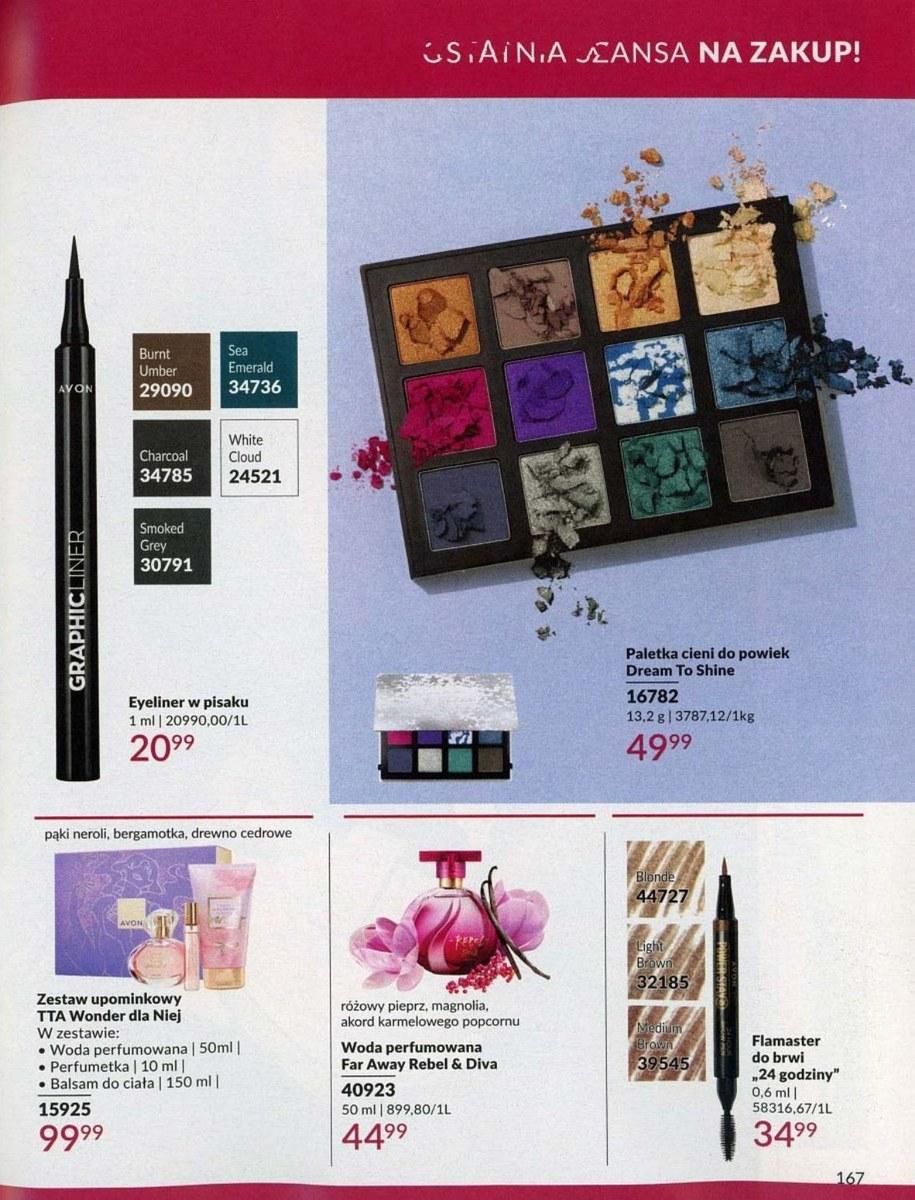 Gazetka promocyjna Avon str. 167