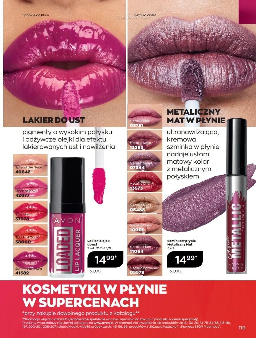 Gazetka promocyjna Avon str. 119