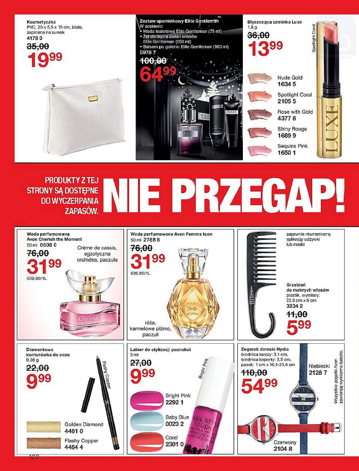 Gazetka promocyjna Avon str. 122