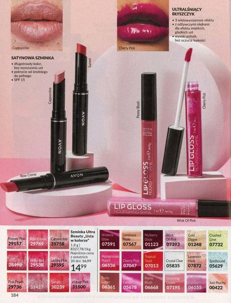 Gazetka promocyjna Avon str. 184