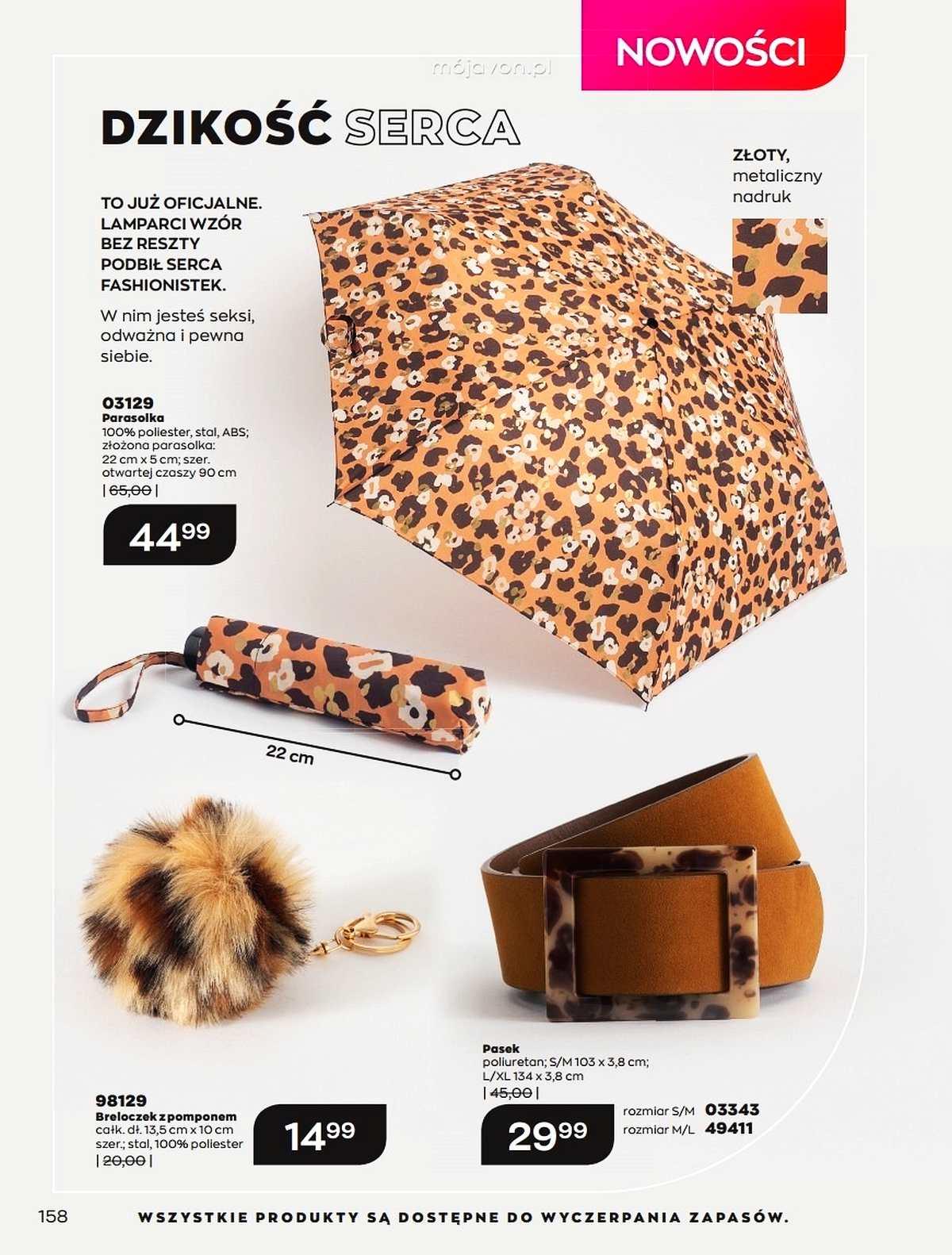 Gazetka promocyjna Avon str. 158