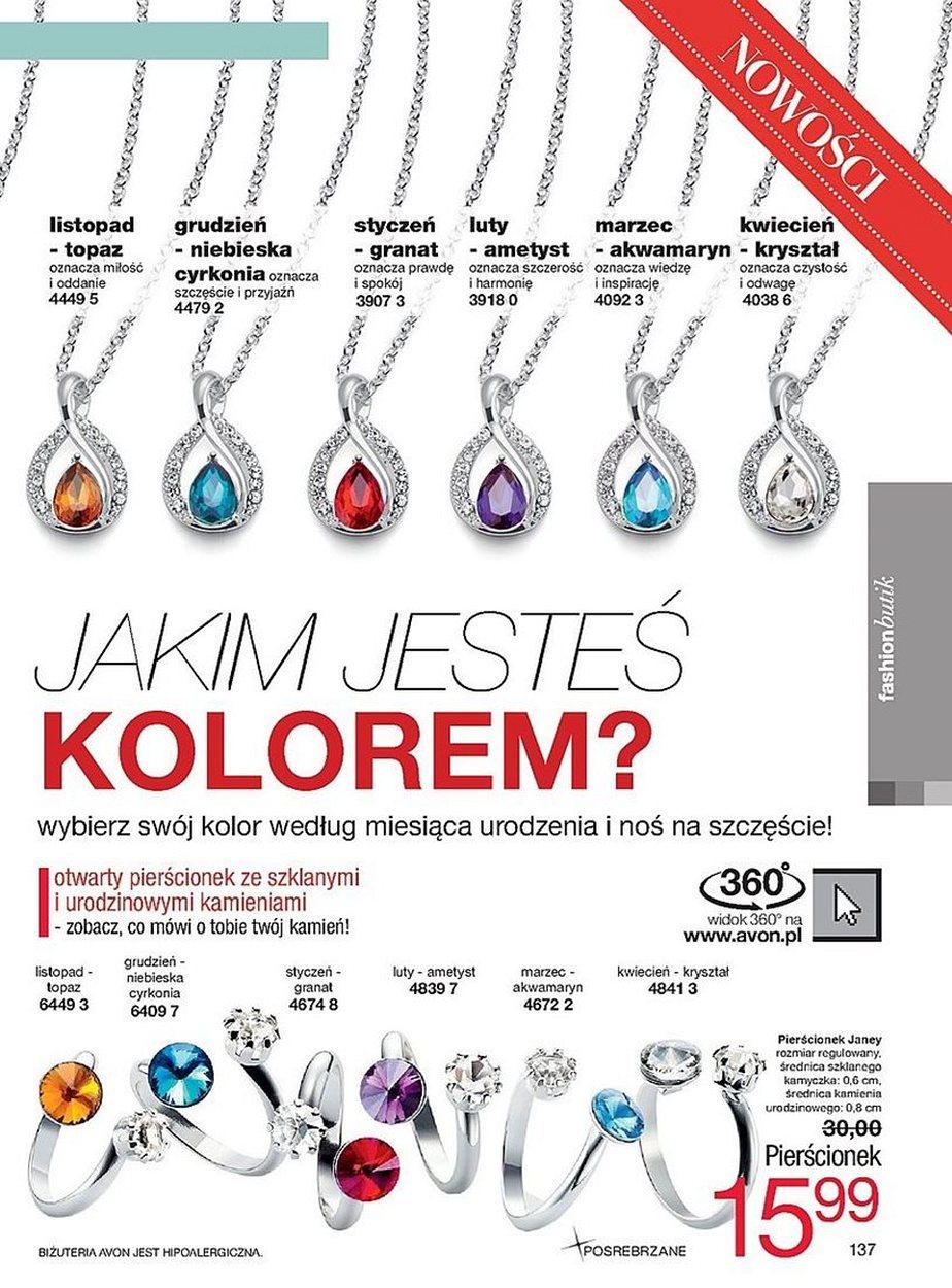 Gazetka promocyjna Avon str. 137