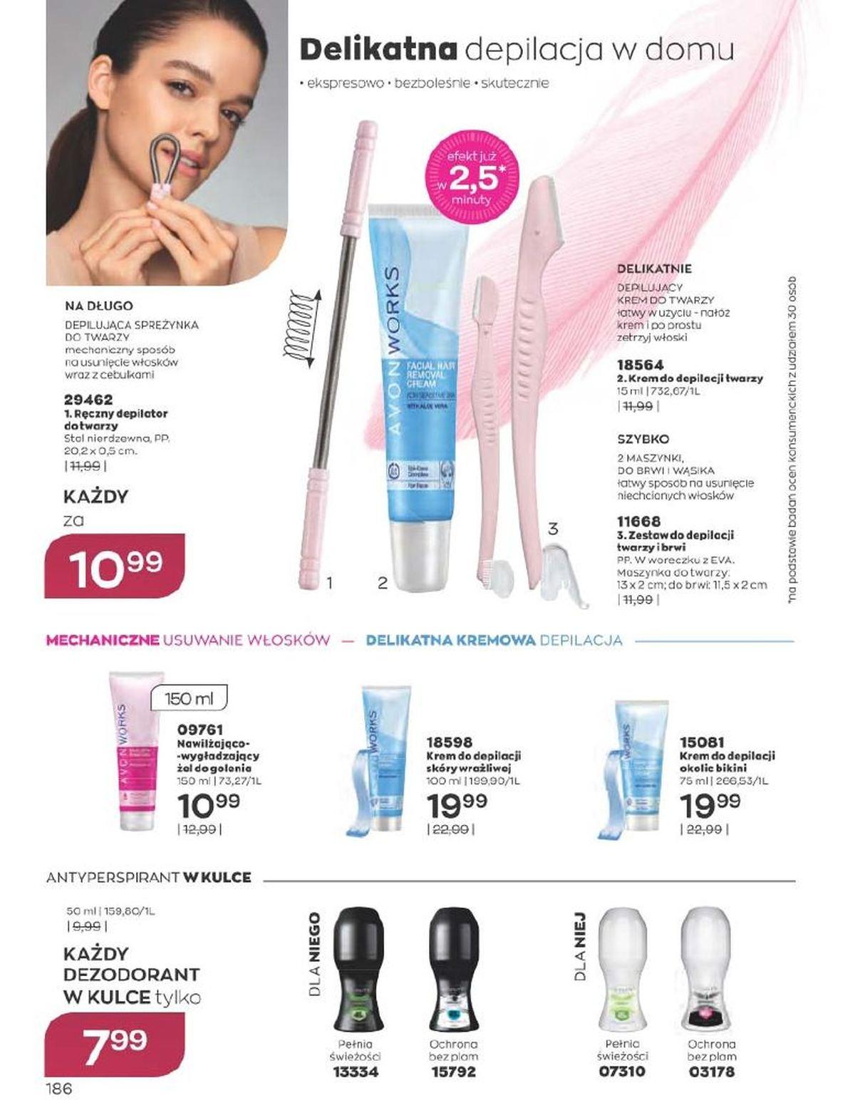 Gazetka promocyjna Avon str. 186