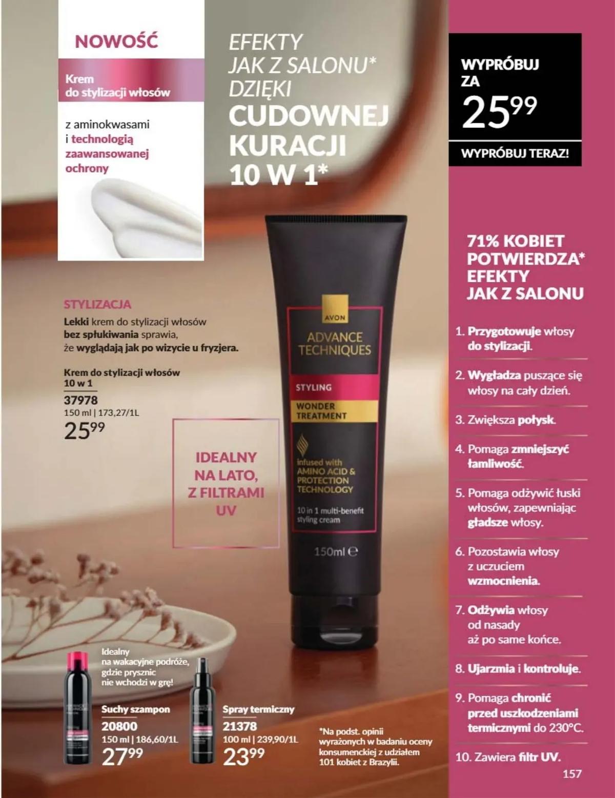 Gazetka promocyjna Avon str. 157