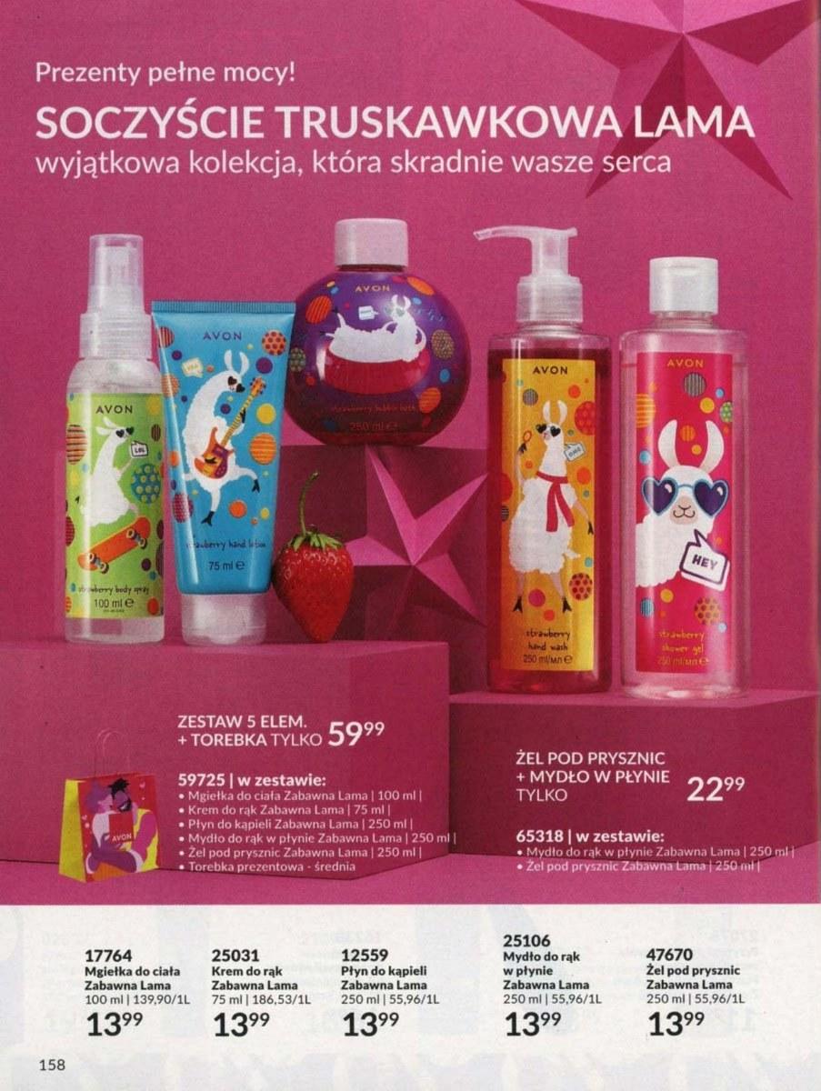 Gazetka promocyjna Avon str. 158