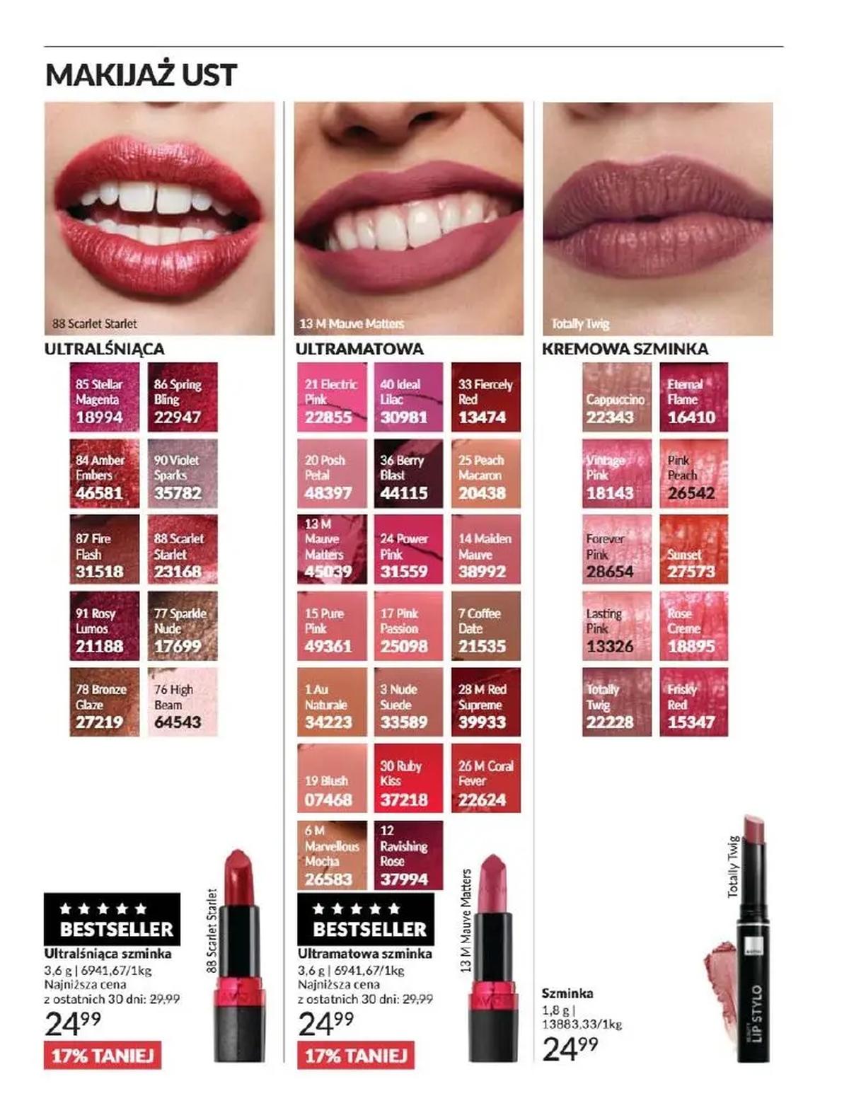 Gazetka promocyjna Avon str. 42