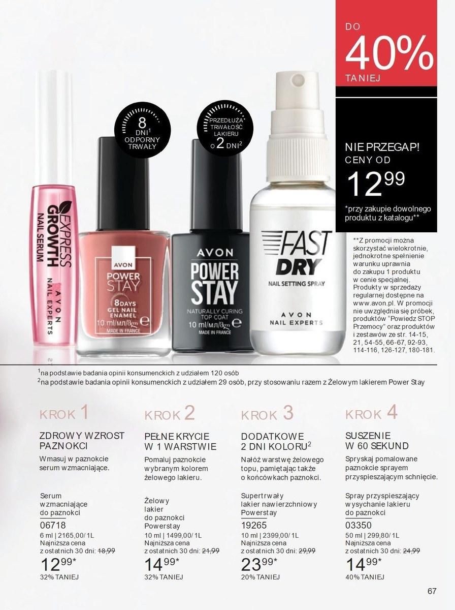 Gazetka promocyjna Avon str. 67