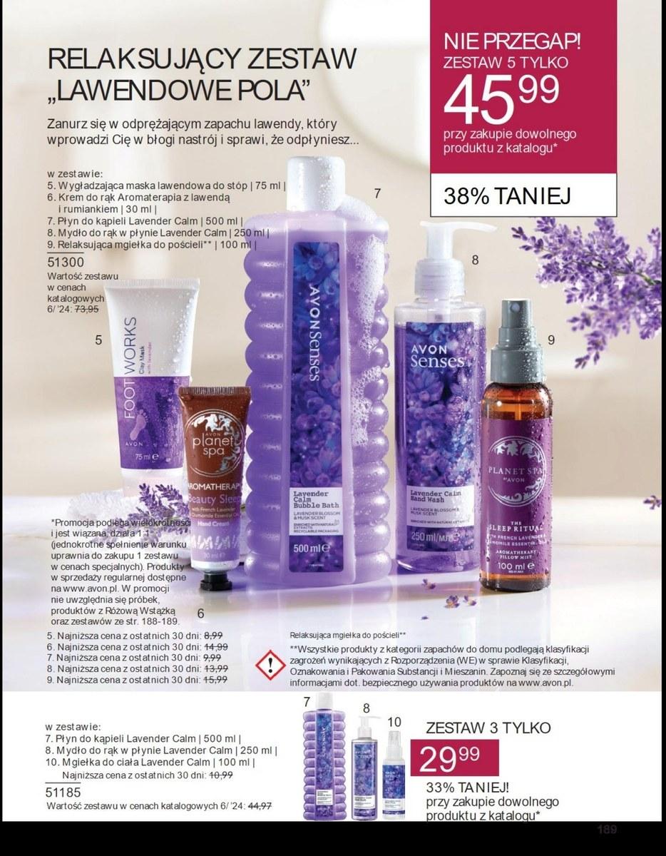 Gazetka promocyjna Avon str. 189