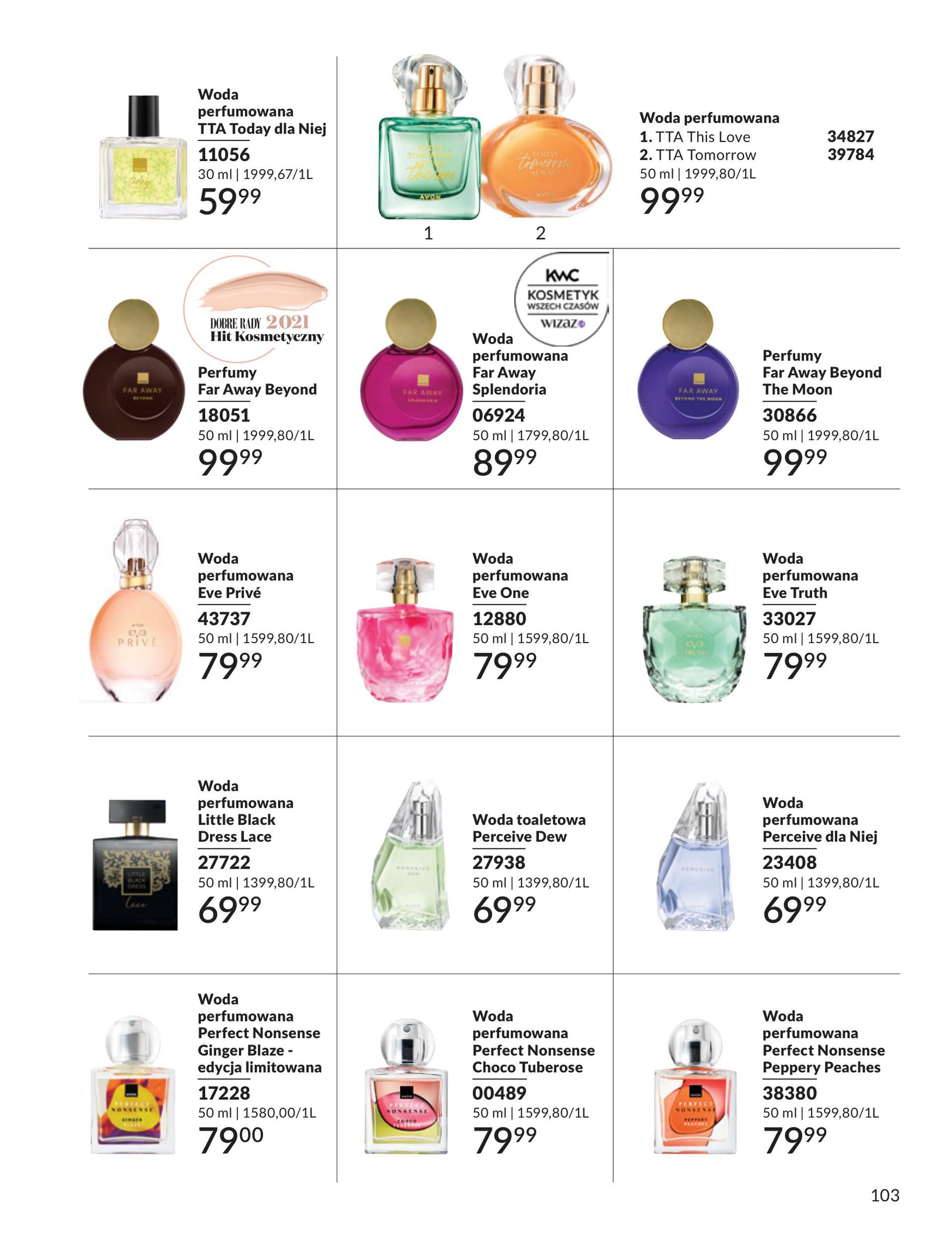 Gazetka promocyjna Avon str. 103