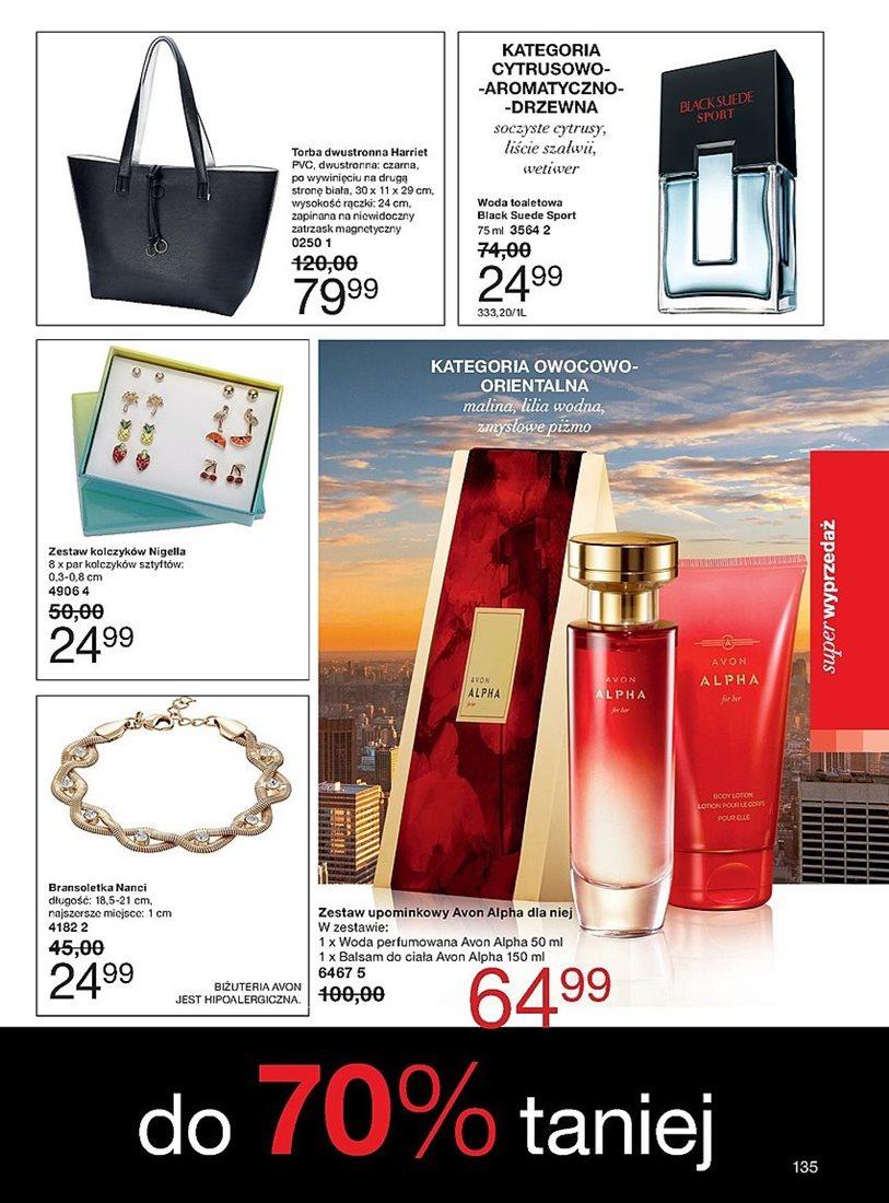 Gazetka promocyjna Avon str. 135