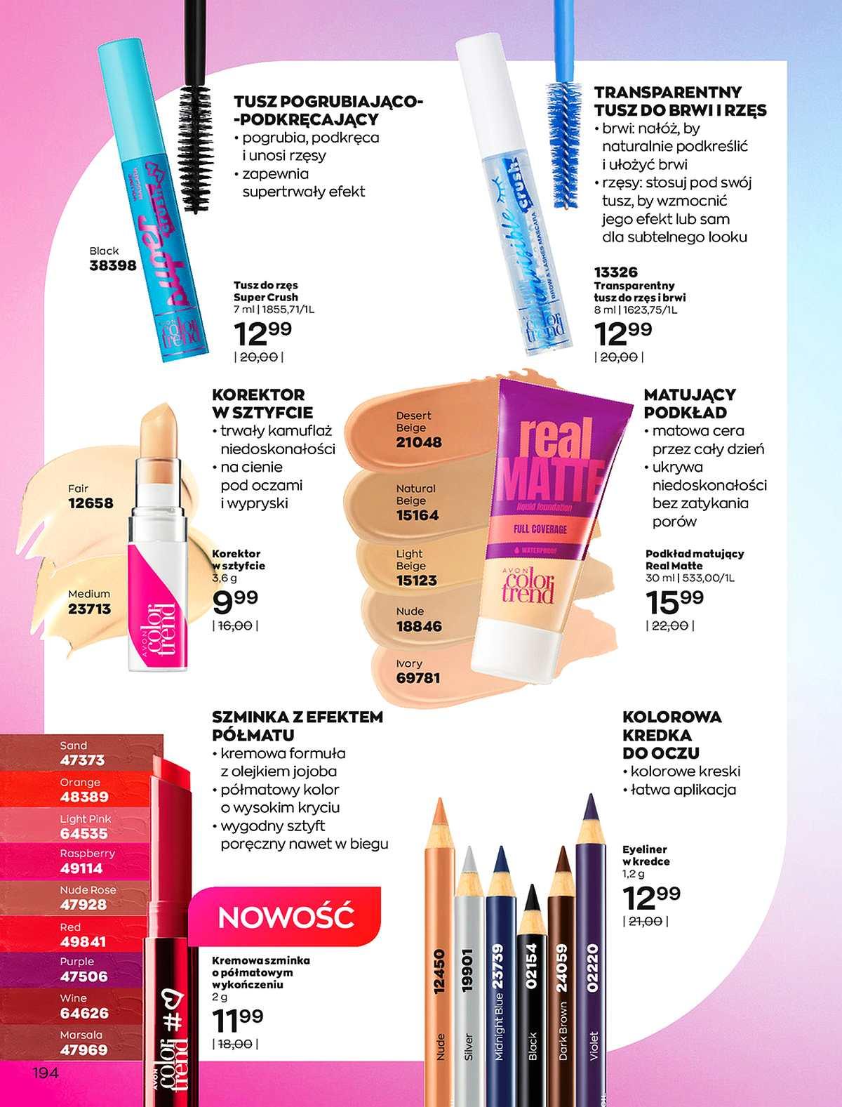 Gazetka promocyjna Avon str. 198