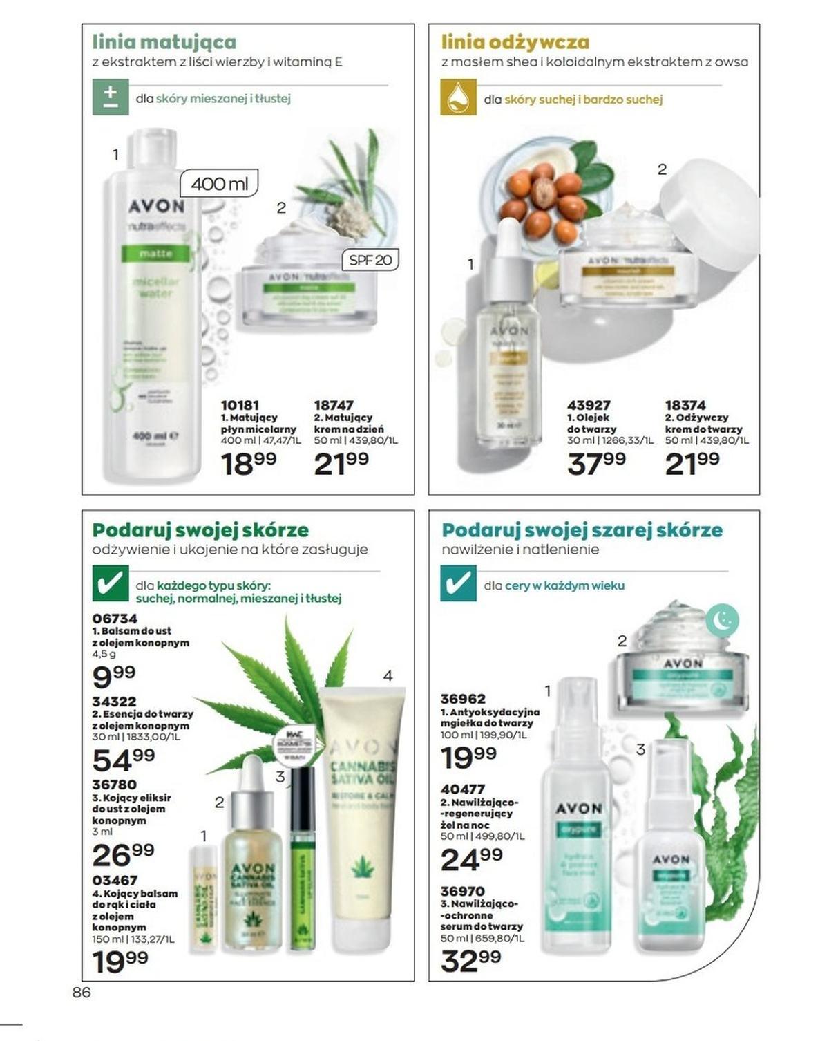 Gazetka promocyjna Avon str. 86