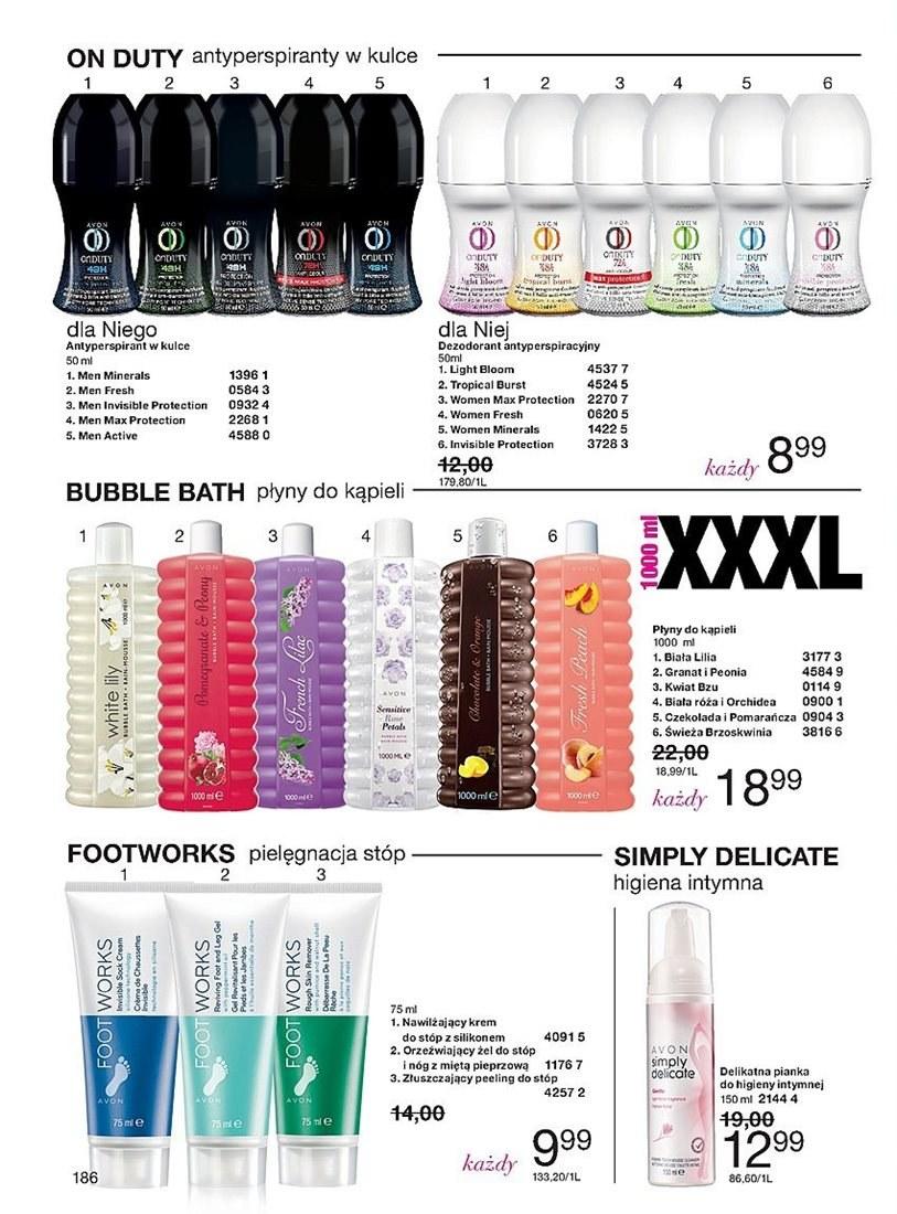 Gazetka promocyjna Avon str. 186